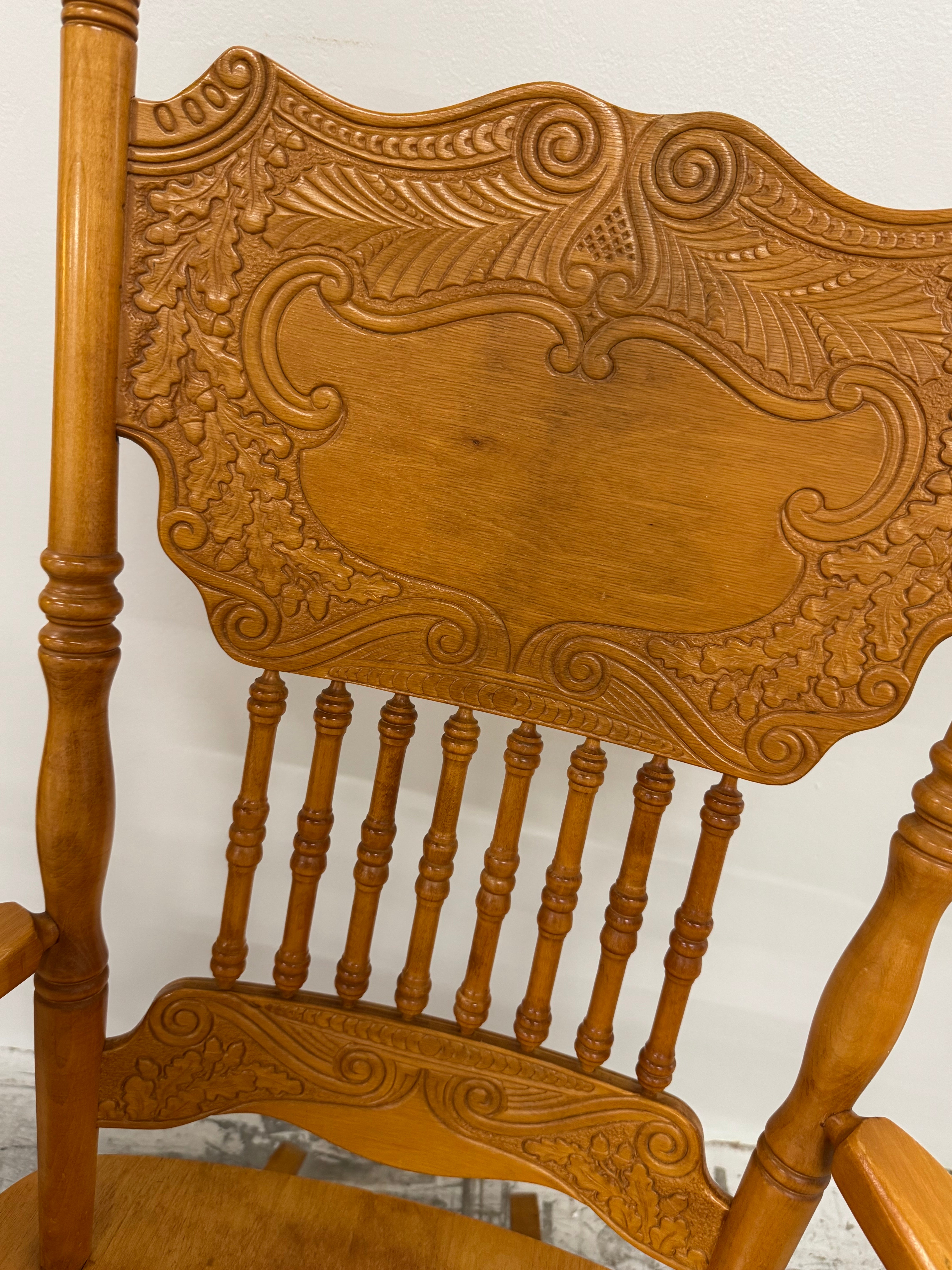 Spindle Back Rocking Chair