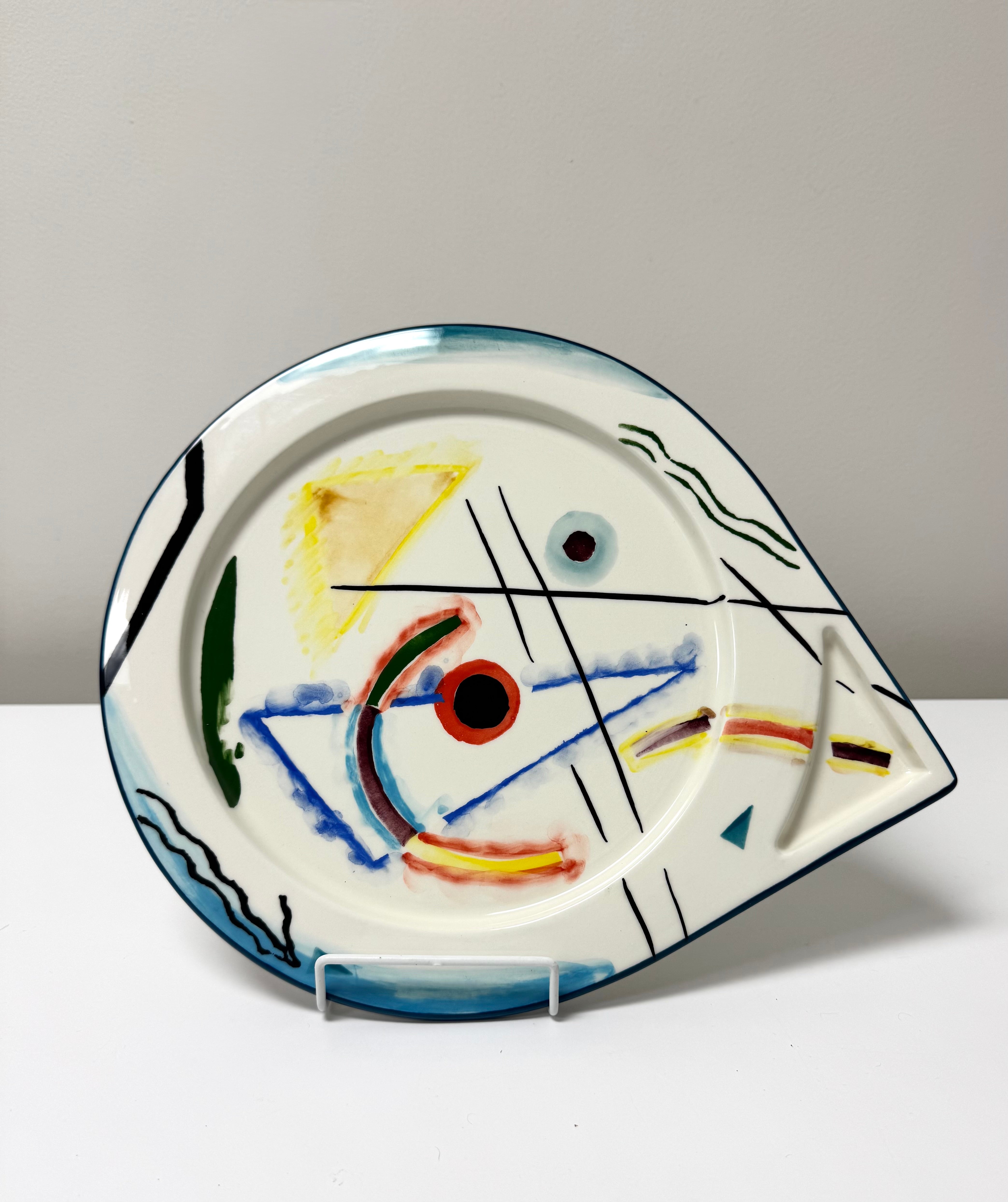 ANTICA FORNACE Abstract Serving Plate