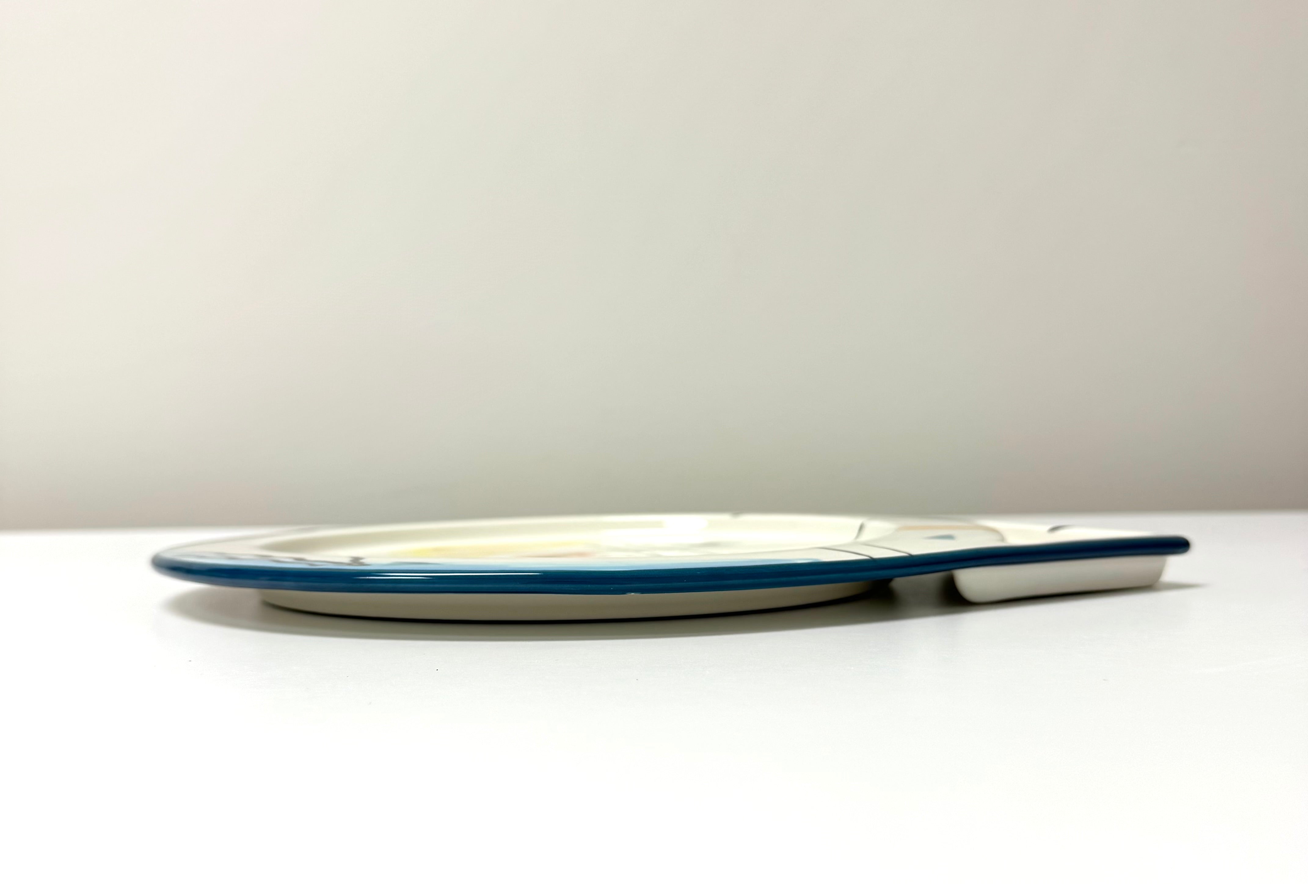 ANTICA FORNACE Abstract Serving Plate