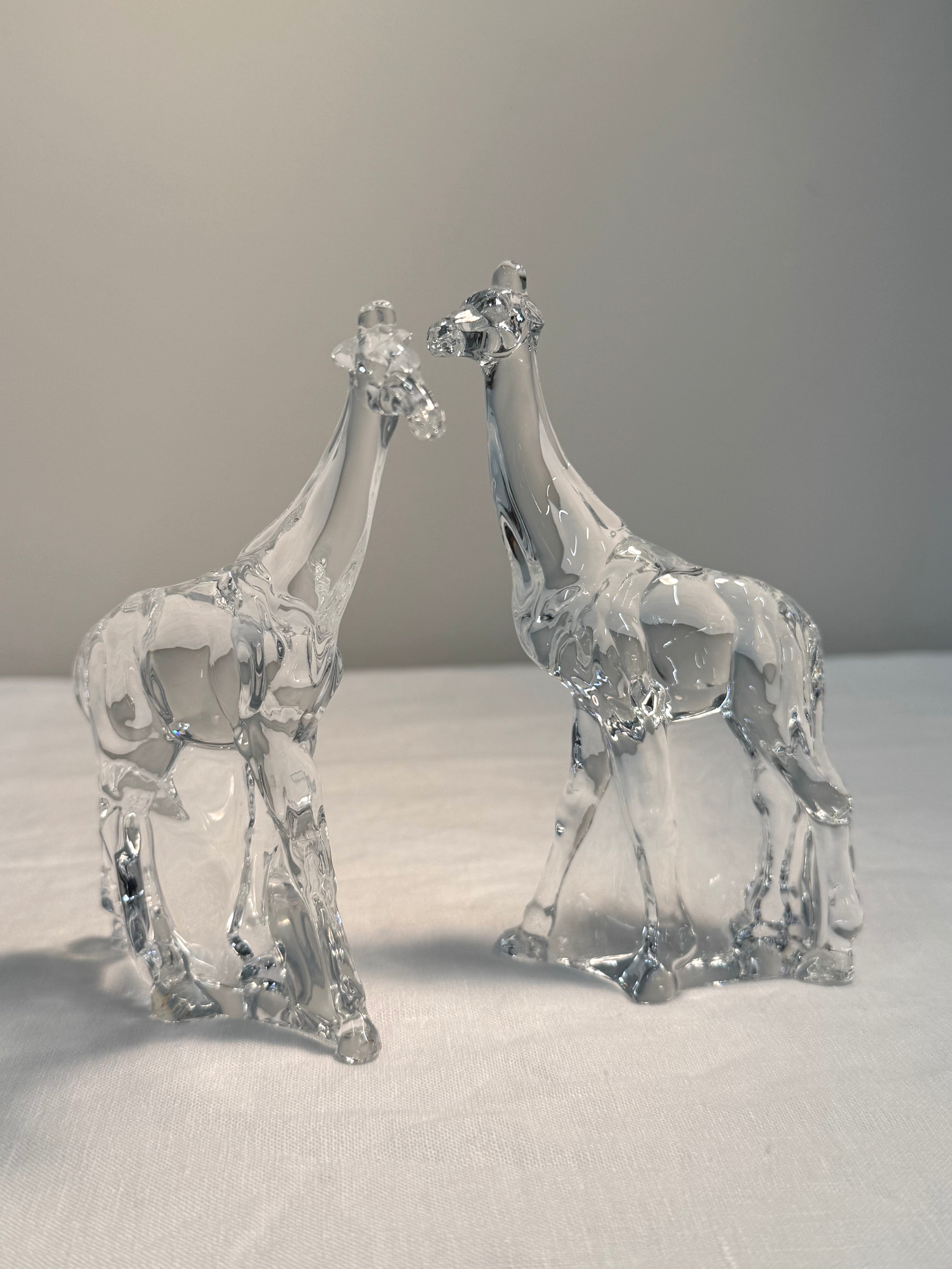 FRANKLIN MINT 'Animals of the Ark' Giraffes Set of 2