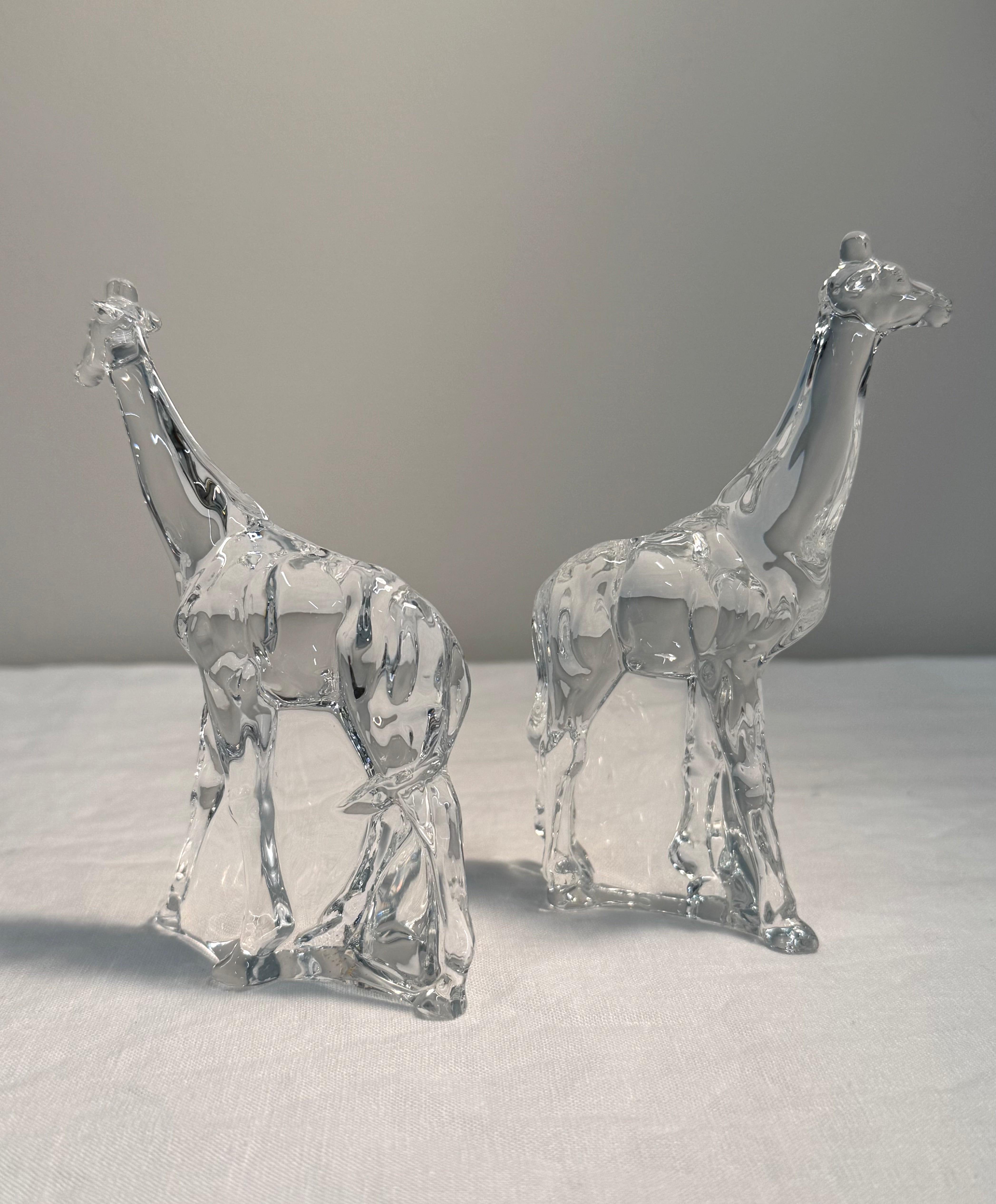 FRANKLIN MINT 'Animals of the Ark' Giraffes Set of 2