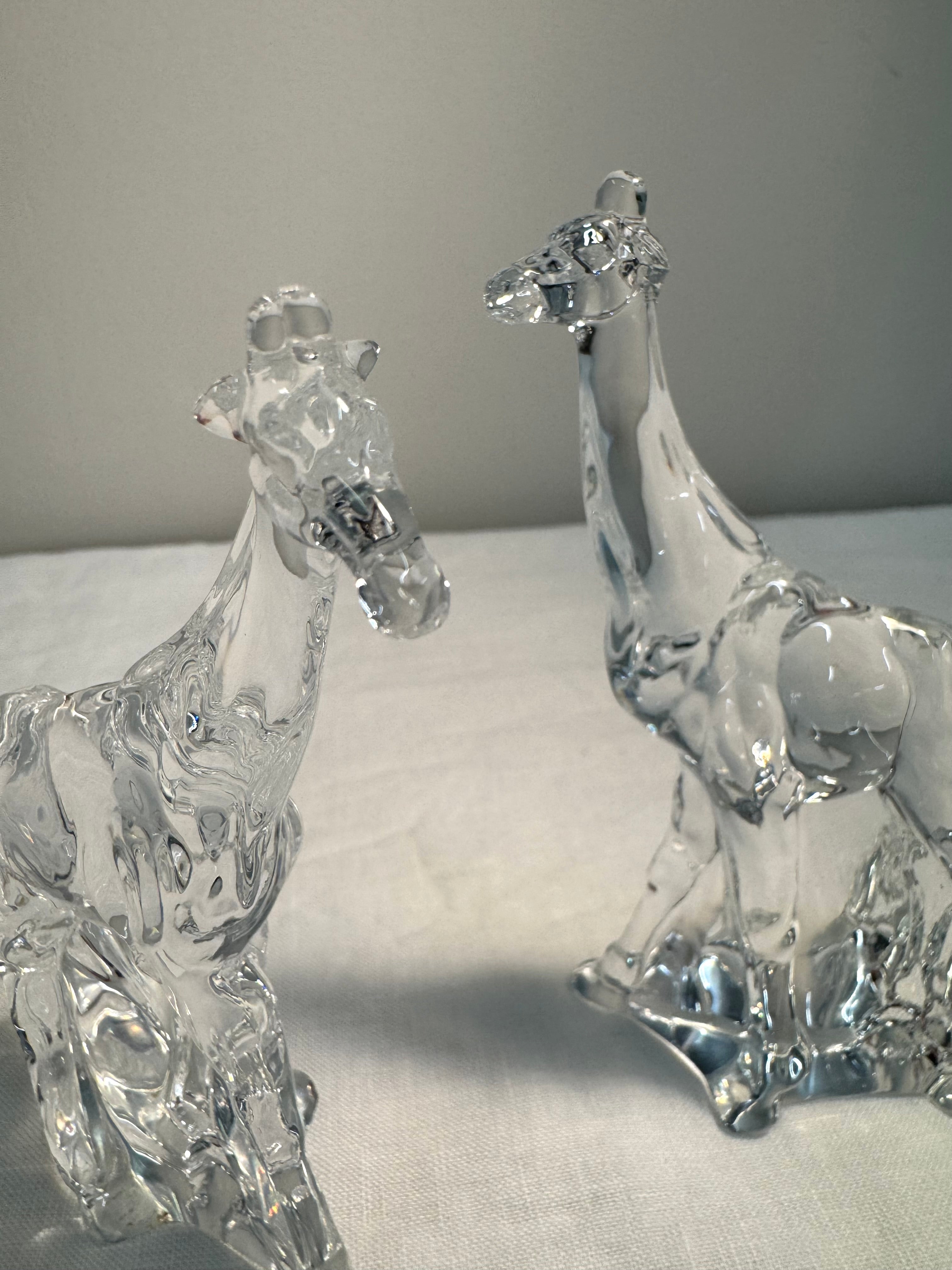 FRANKLIN MINT 'Animals of the Ark' Giraffes Set of 2