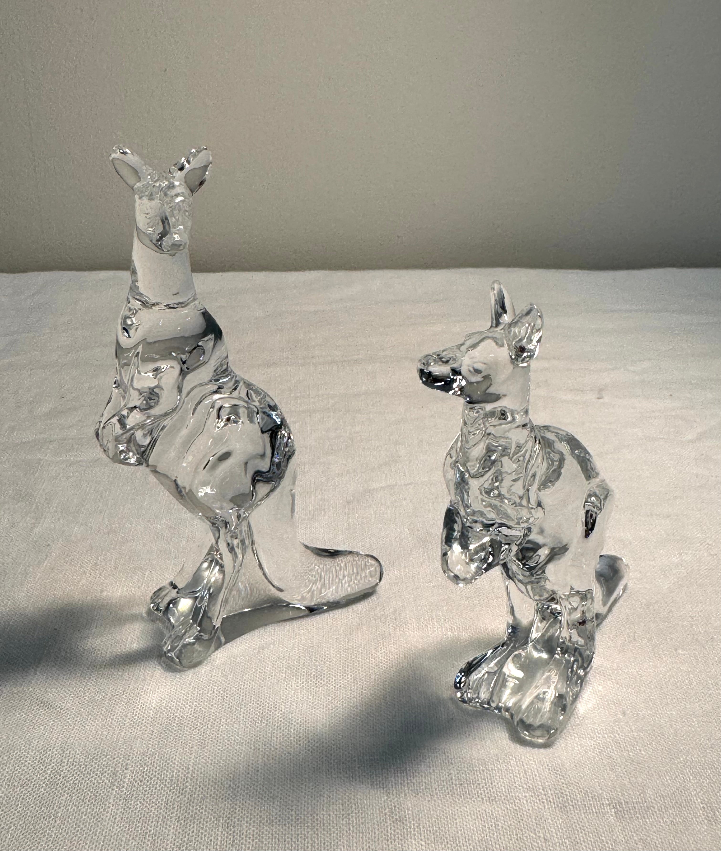 FRANKLIN MINT 'Animals of the Ark' Kangaroos Set of 2