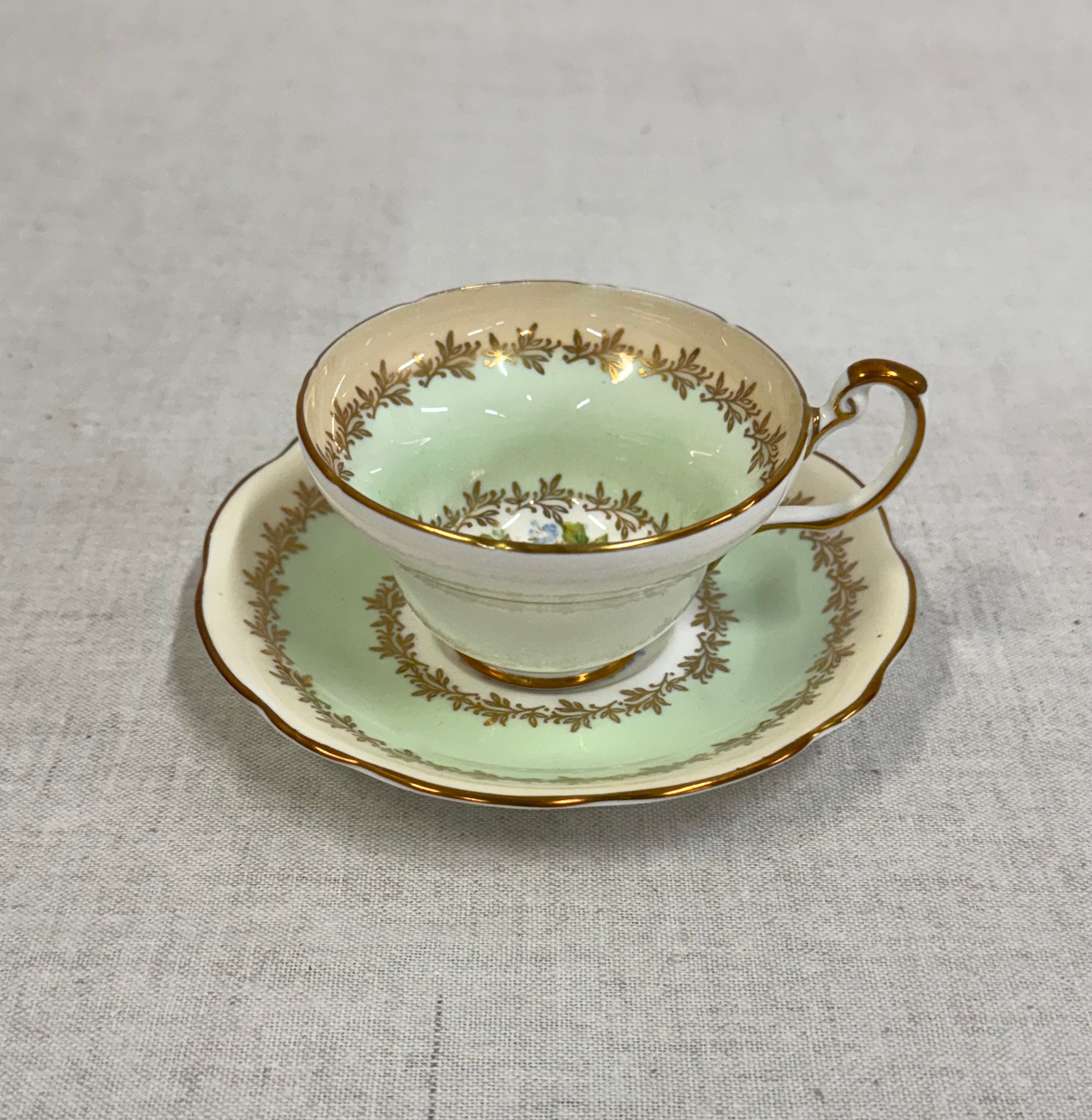 FOLEY 'Spring Bouquet' Cup & Saucer