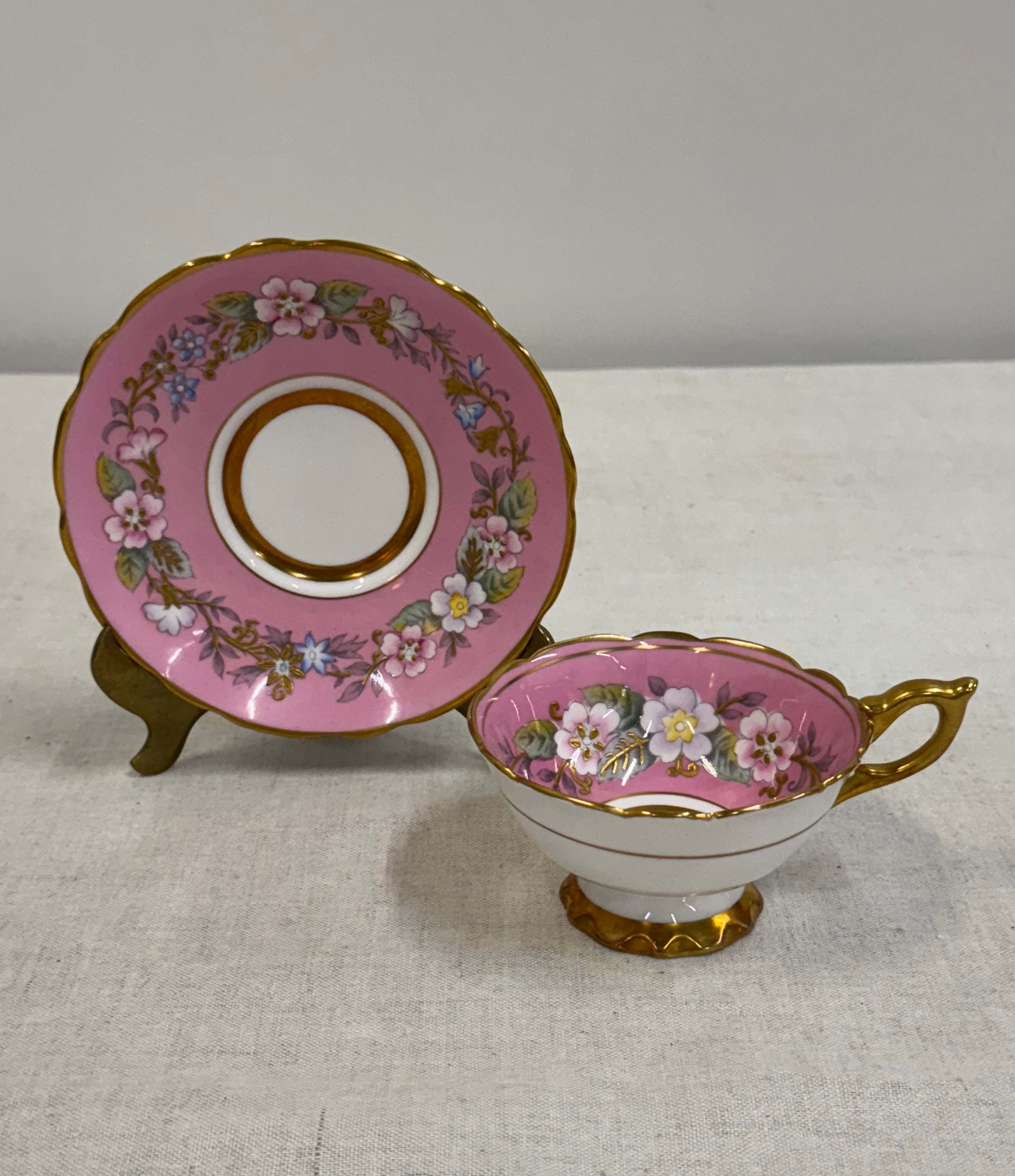 ROYAL STAFFORD 'Garland' Cup & Saucer
