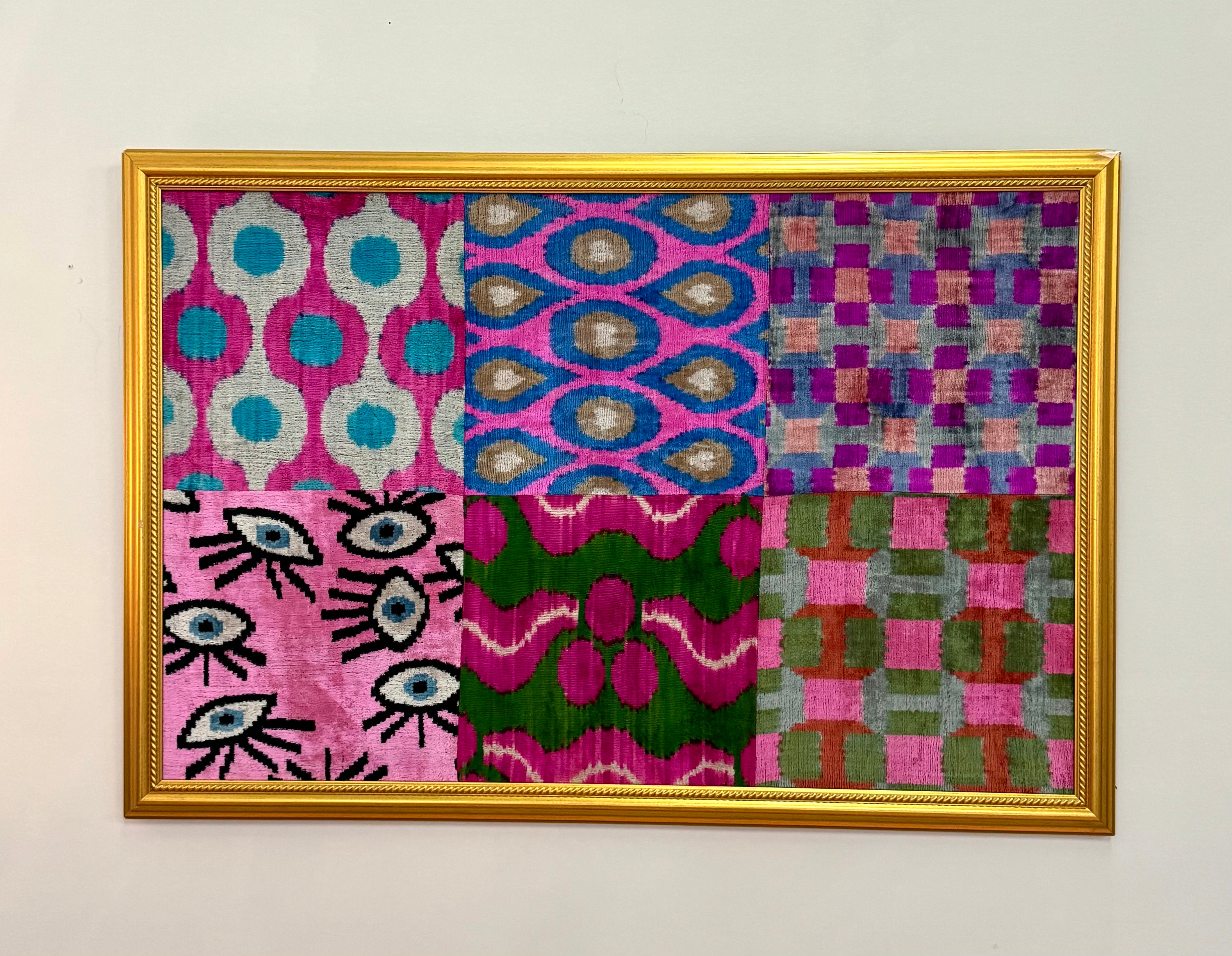 Textile Patchwork Wall Art