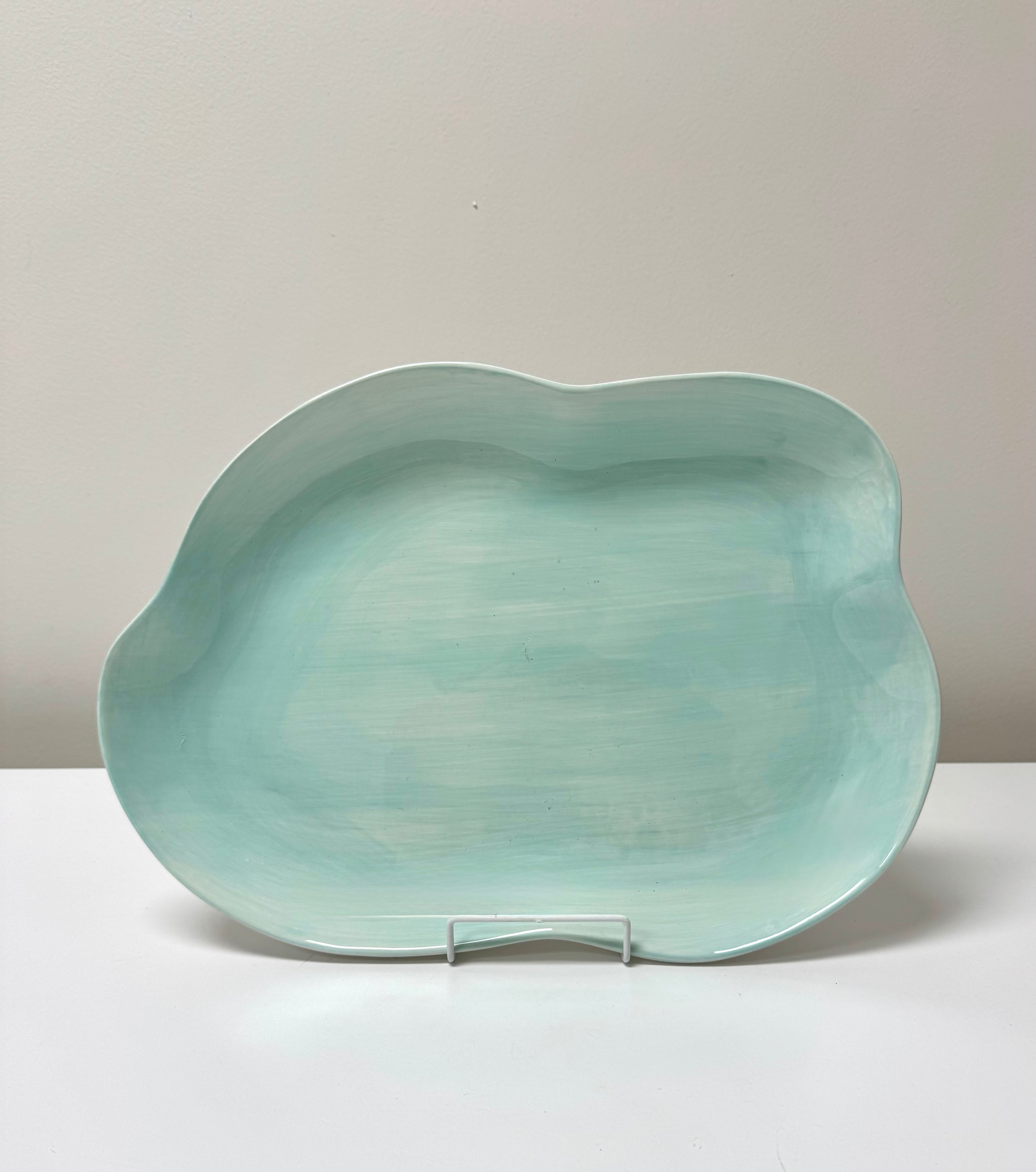 Light Blue Organic Platter