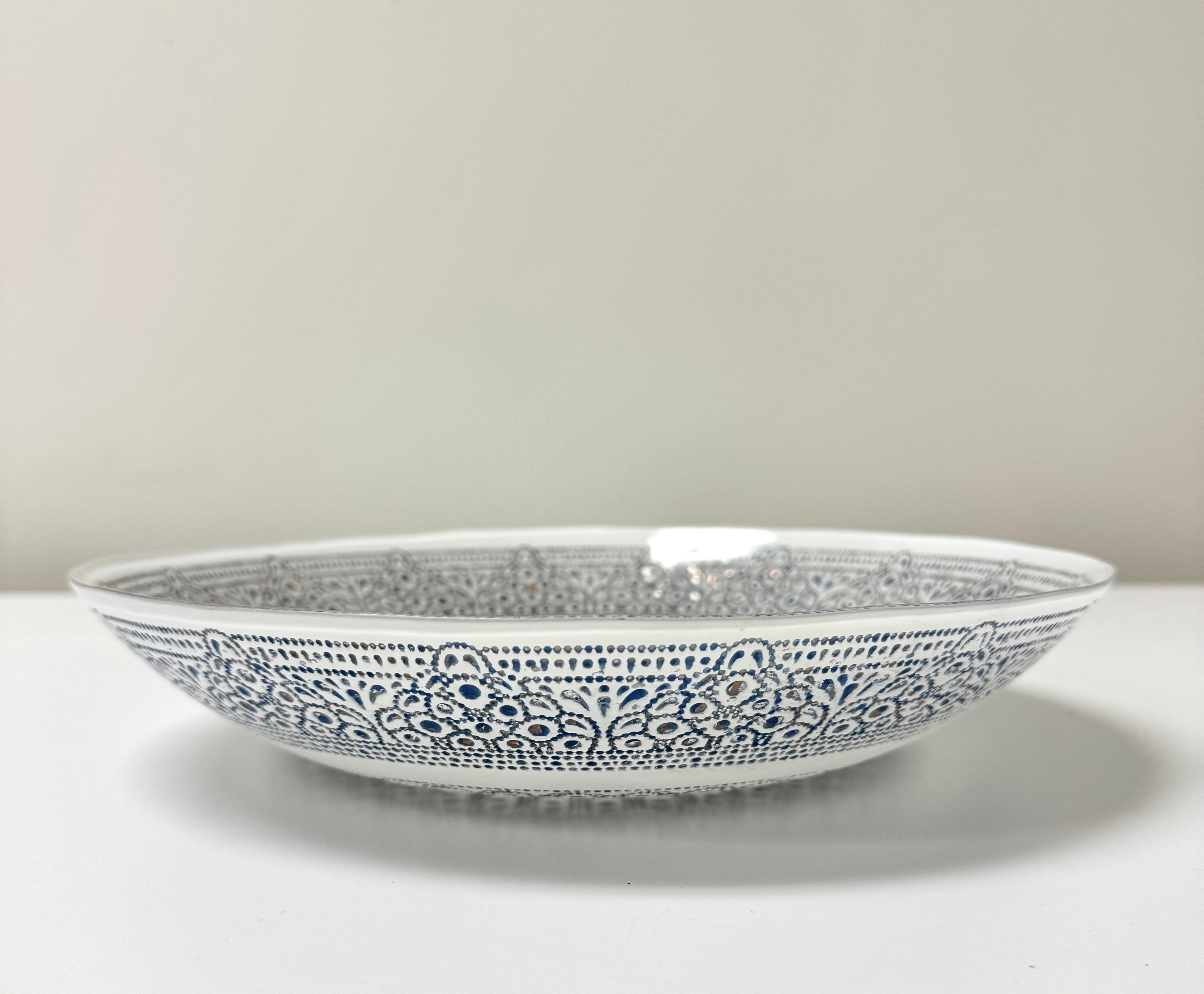Turkish Mandala Glass Bowl