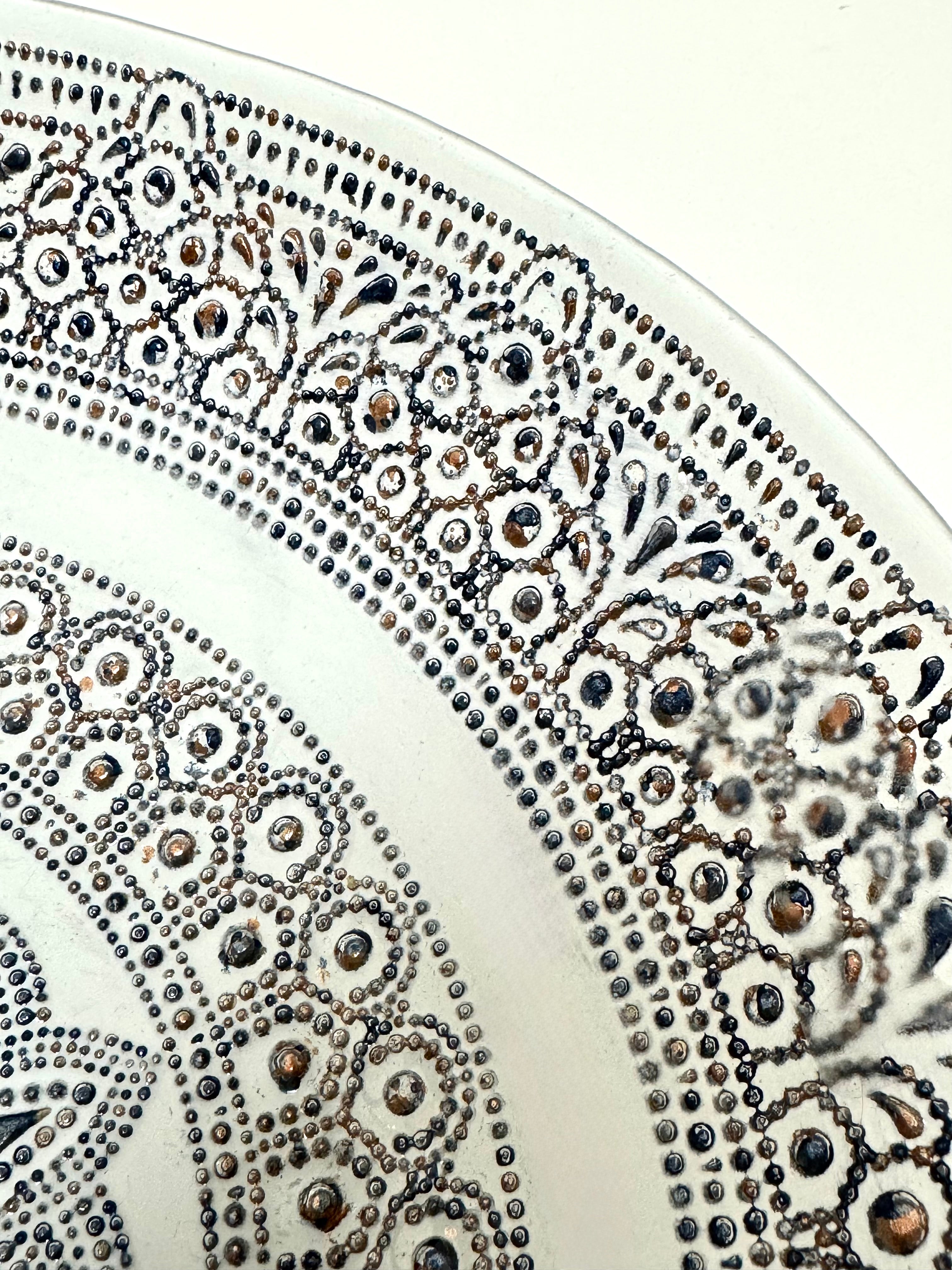 Turkish Mandala Glass Bowl