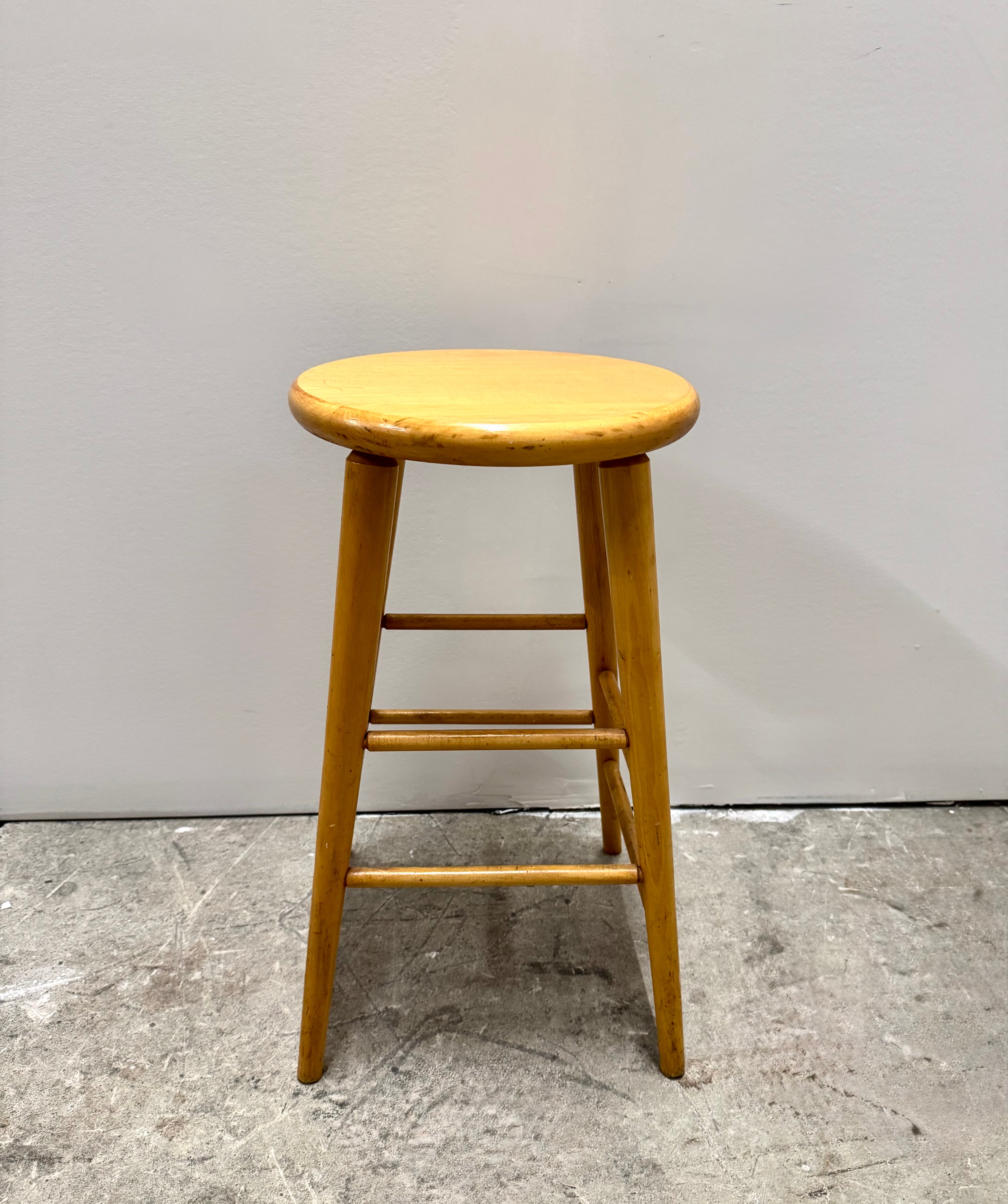 Pine Stool (14"W x 21"H)