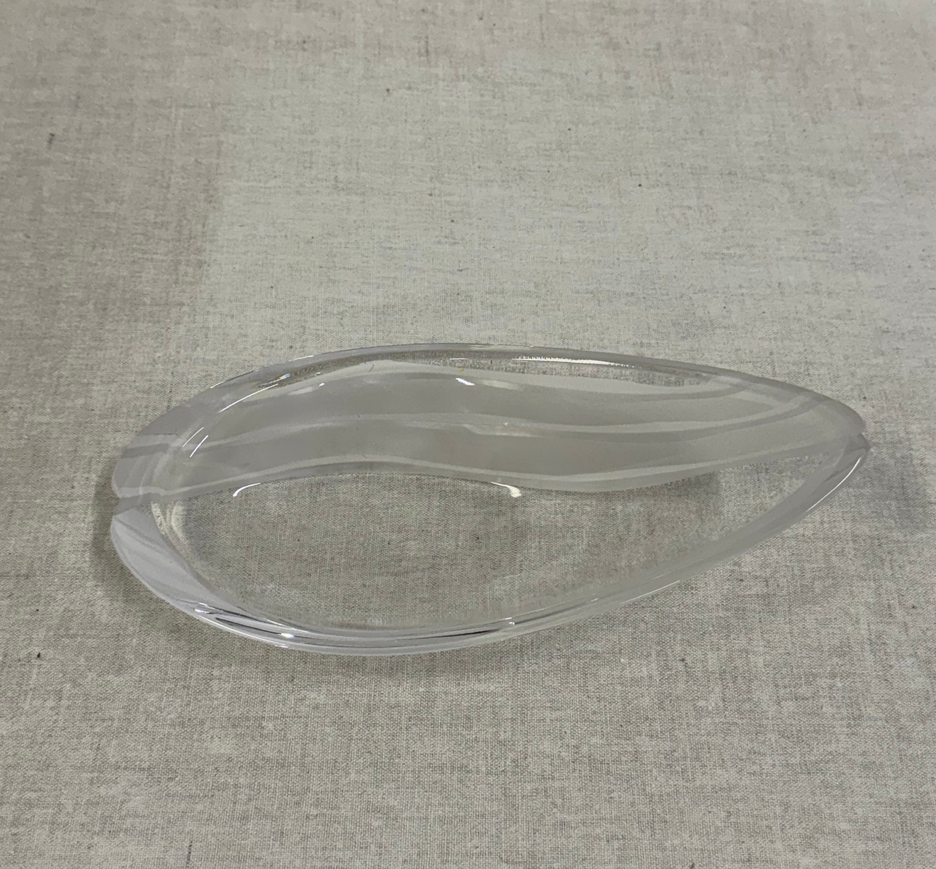 Sculptural Glass Bowl