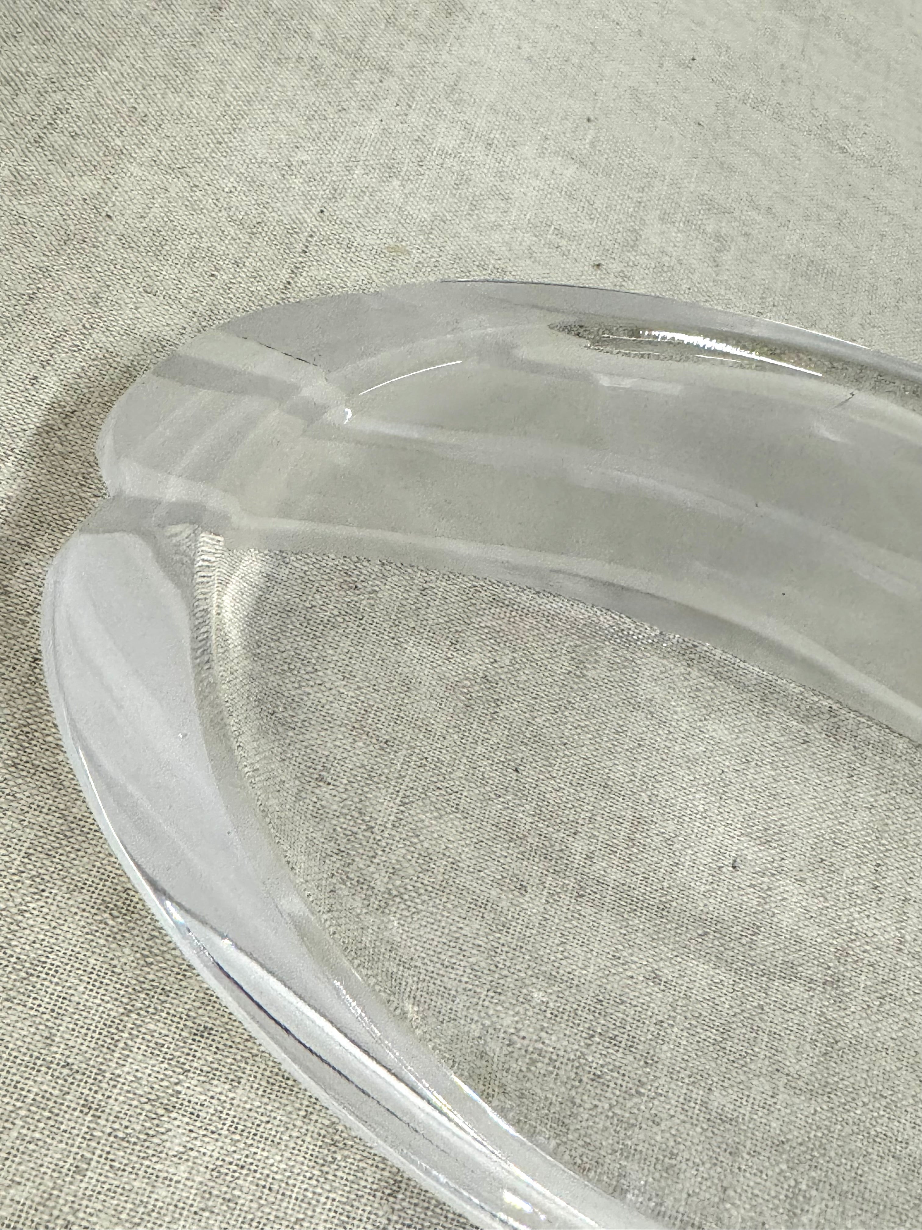 Sculptural Glass Bowl