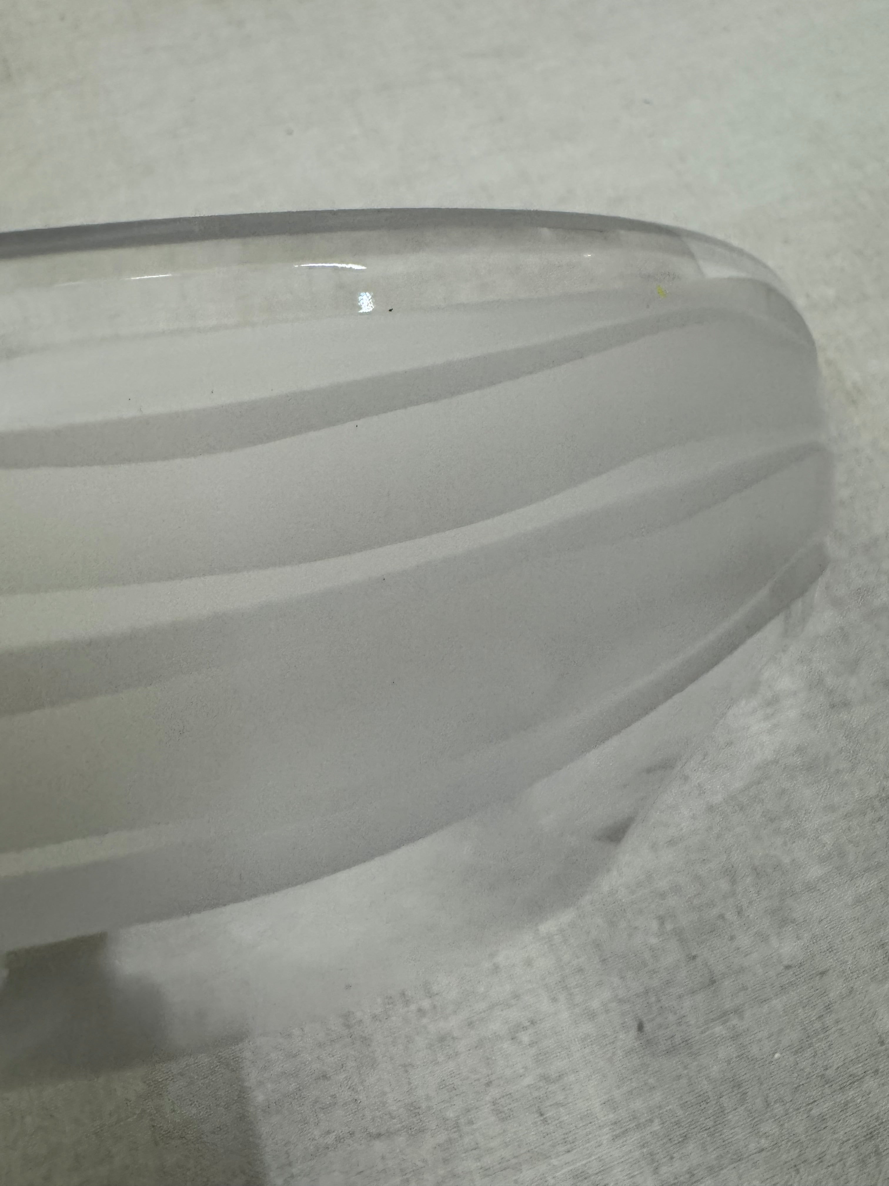 Sculptural Glass Bowl
