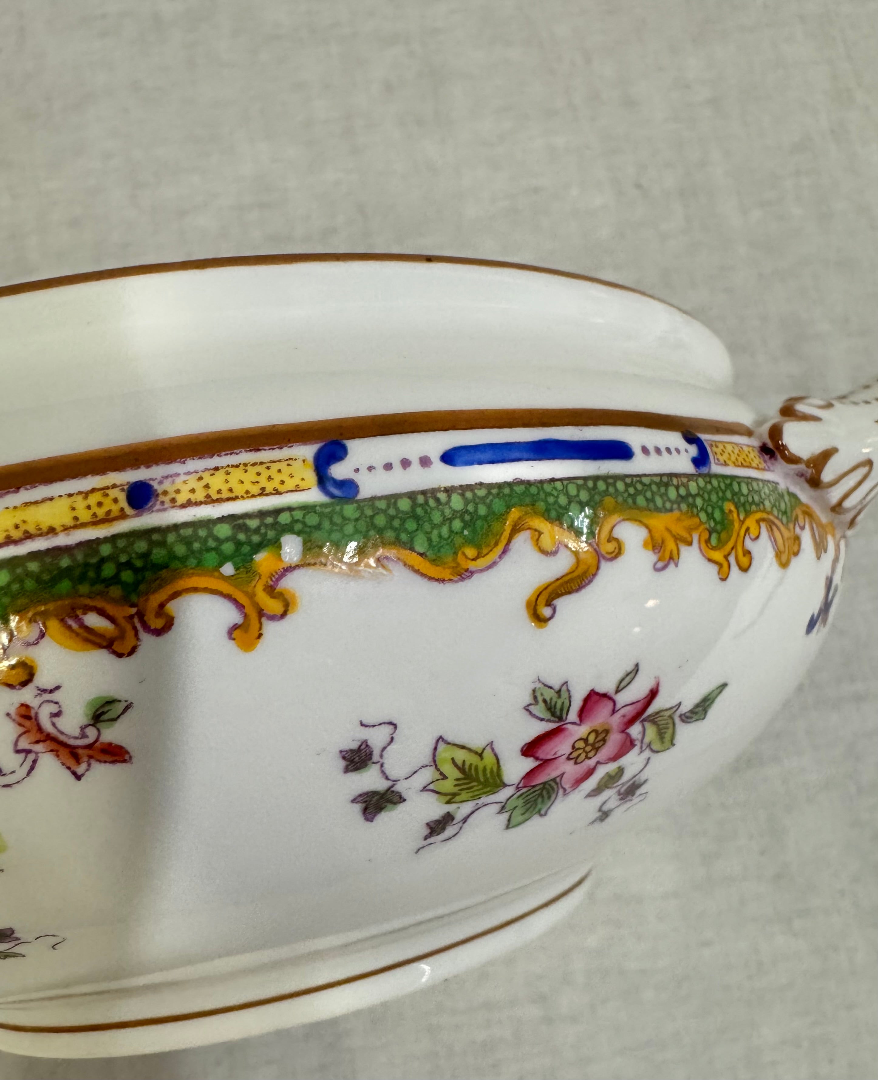 COALPORT 'Broadway Green' Serving Bowl