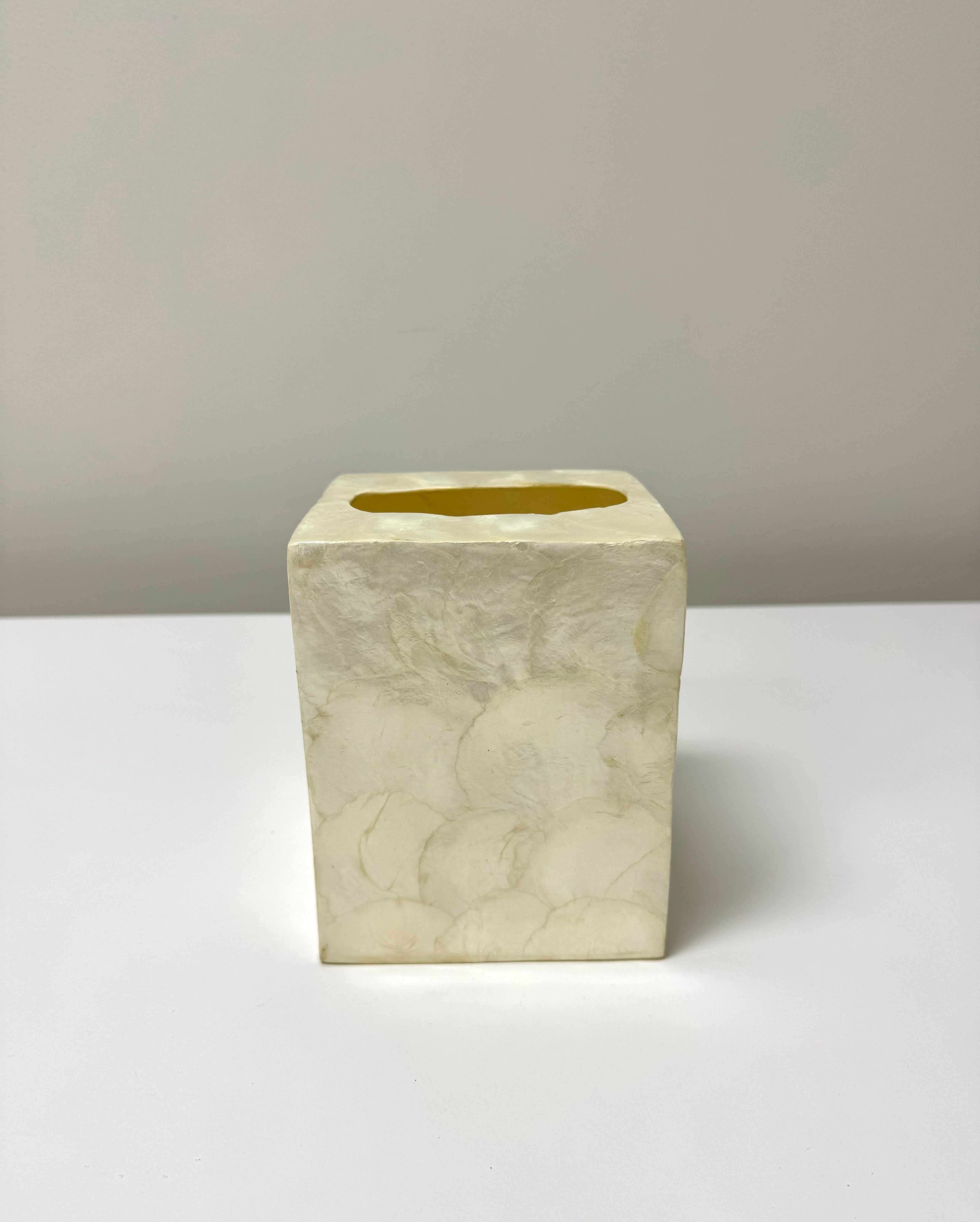Capiz Boutique Tissue Cover