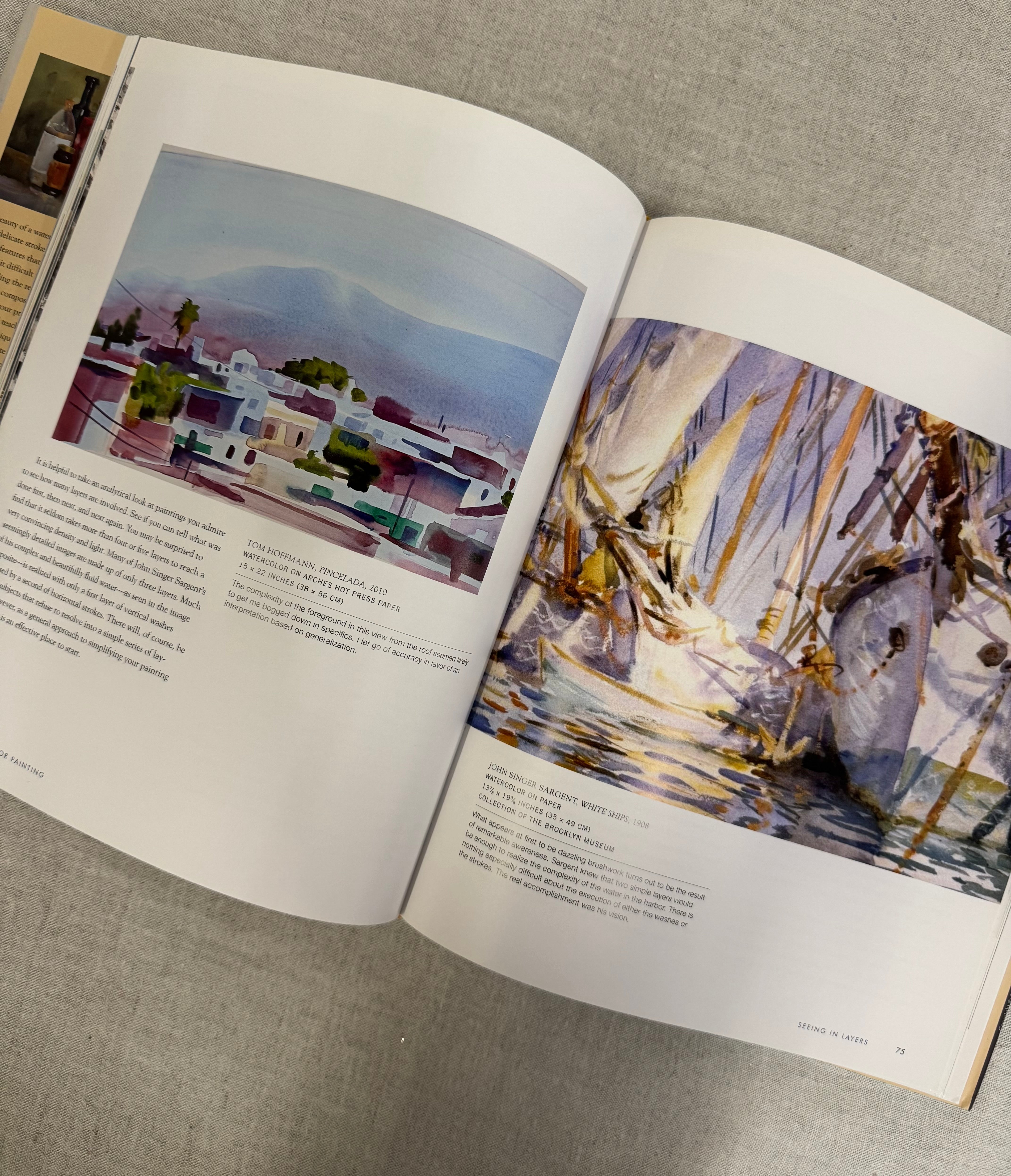 'Watercolor Painting' Hardcover