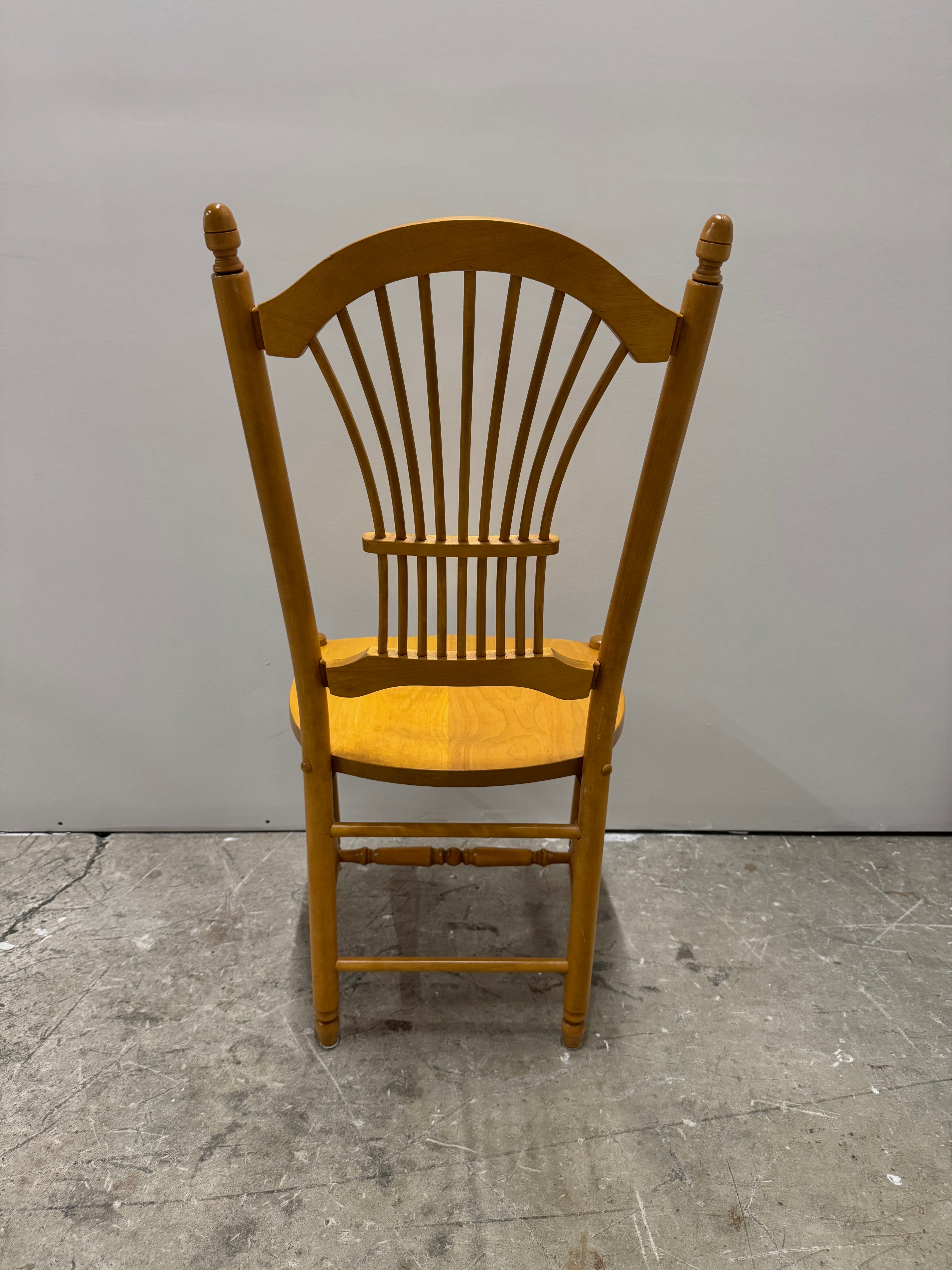 Solid Pine Harvest Table and 6 Chairs