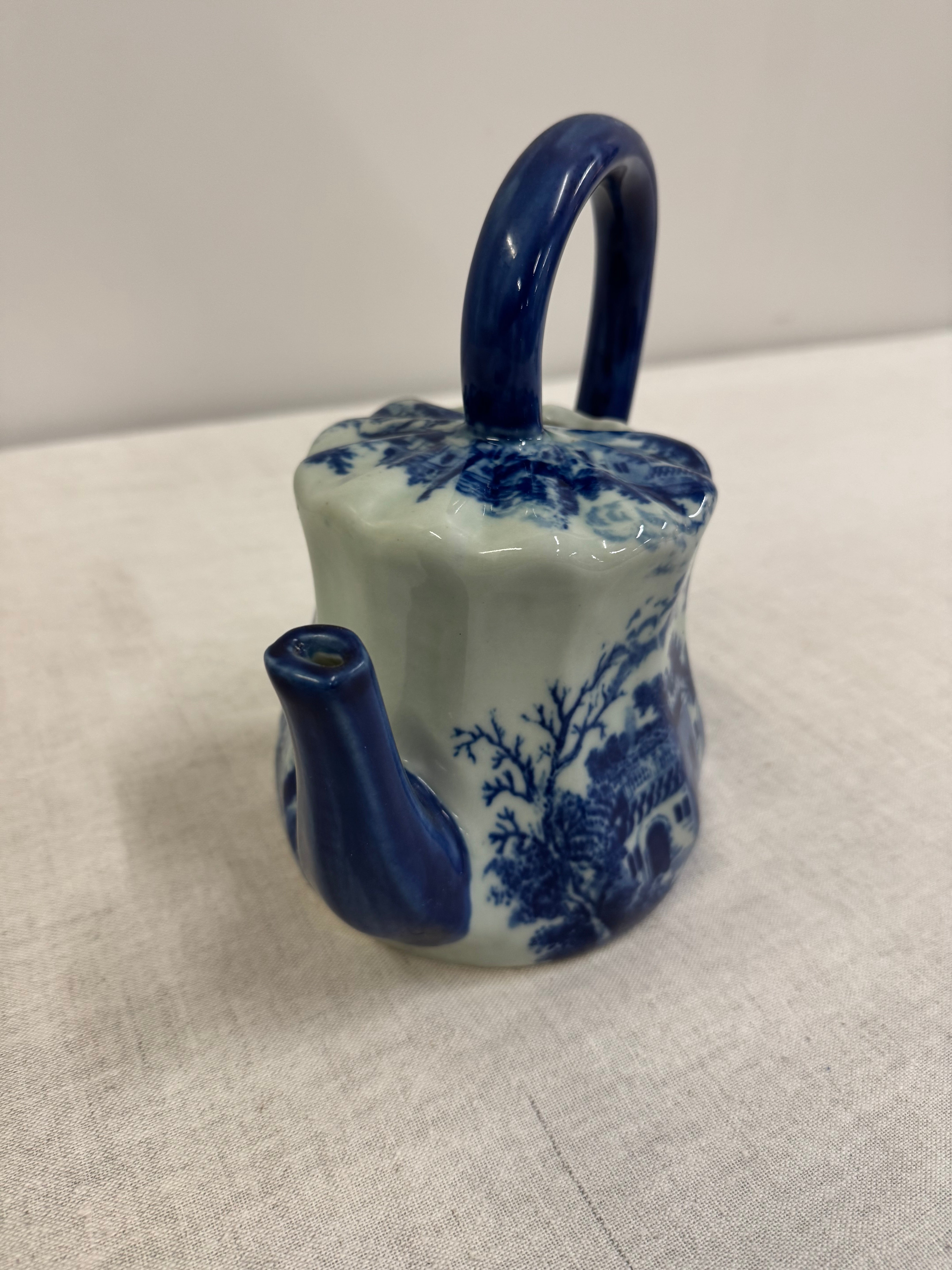 Vintage Victoriaware Blue Ironstone Pitcher