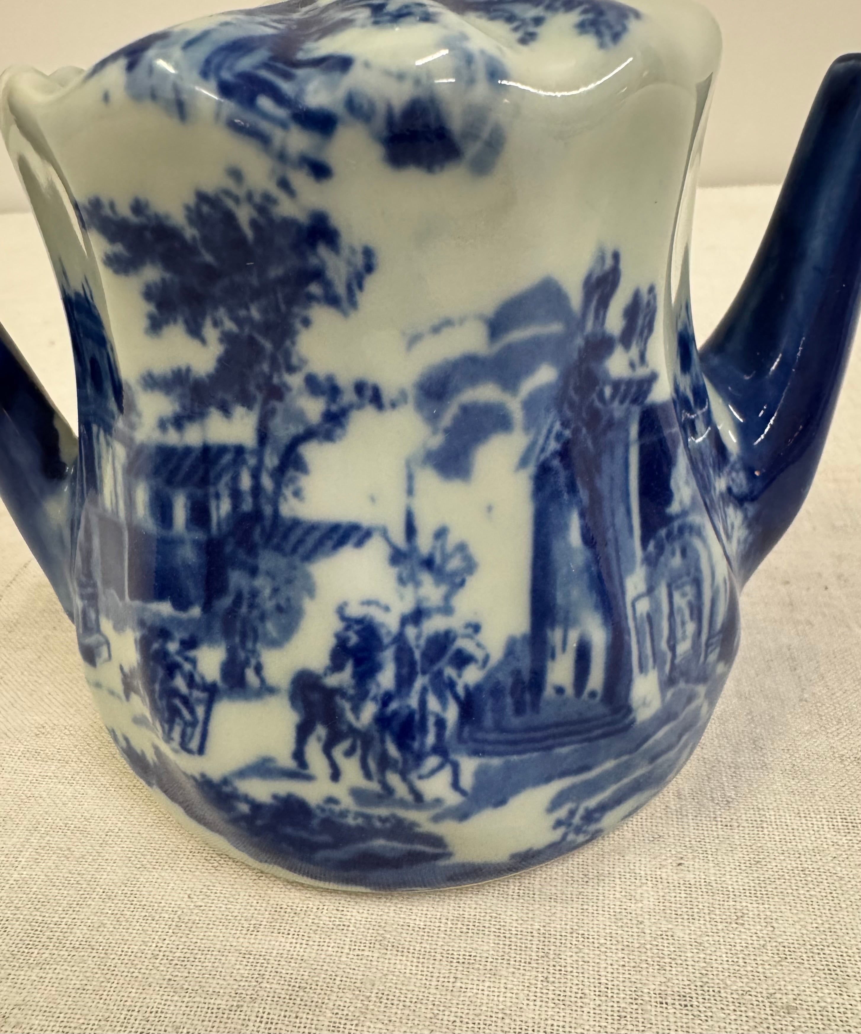 Vintage Victoriaware Blue Ironstone Pitcher