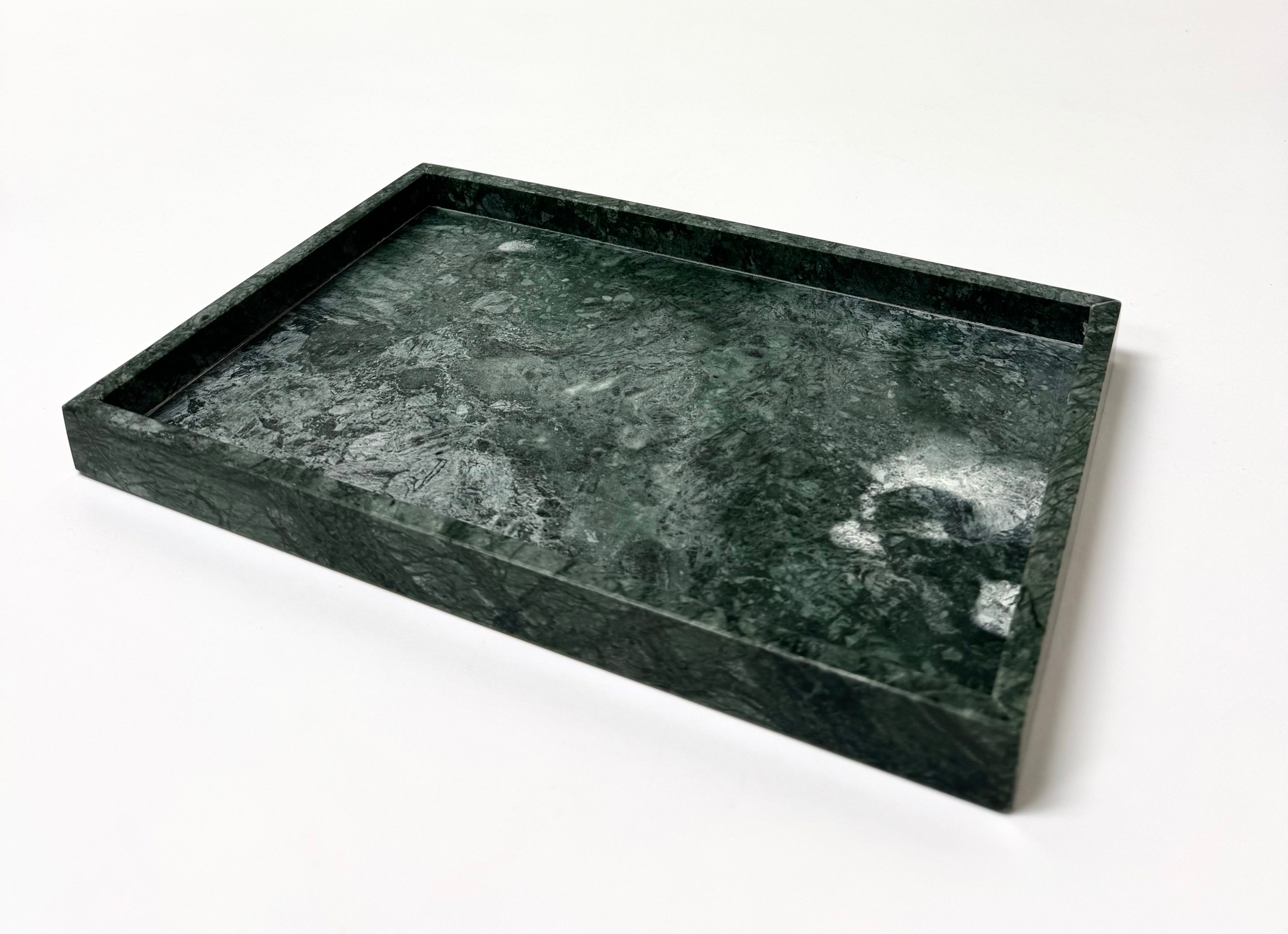Green Marble Tray