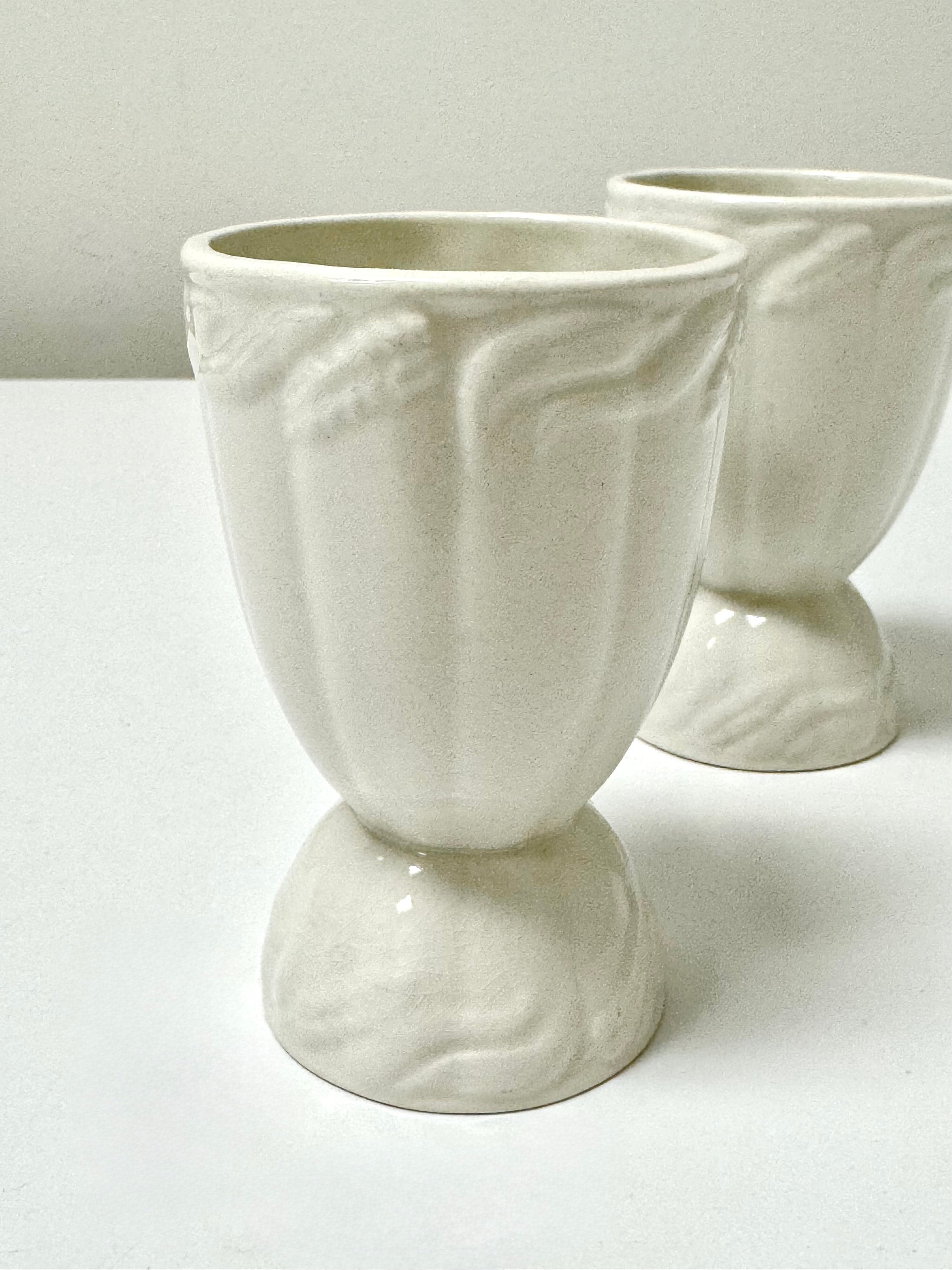 Vintage Double Egg Cups Set of 2