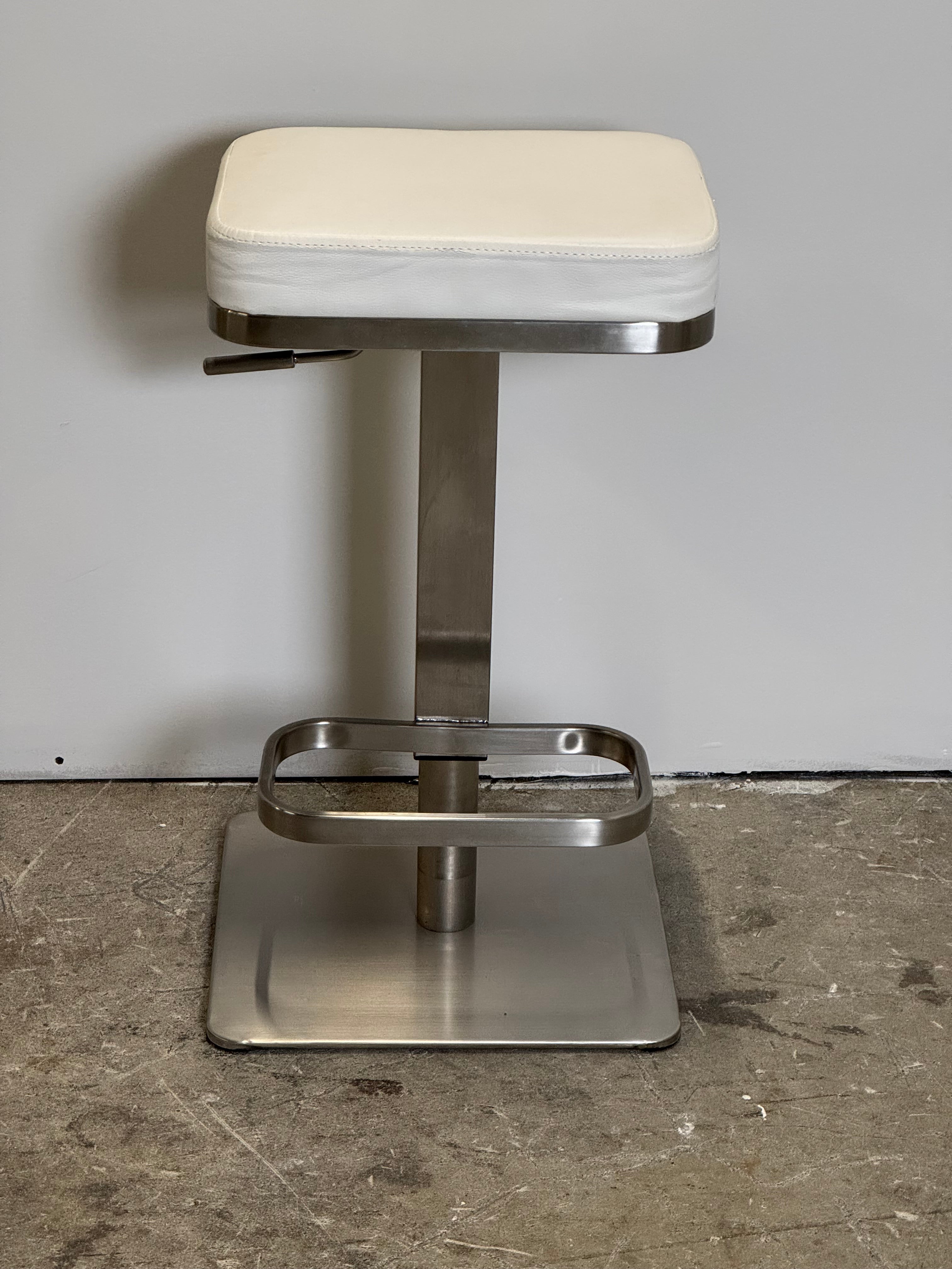 Modern Steel Adjustable Stool