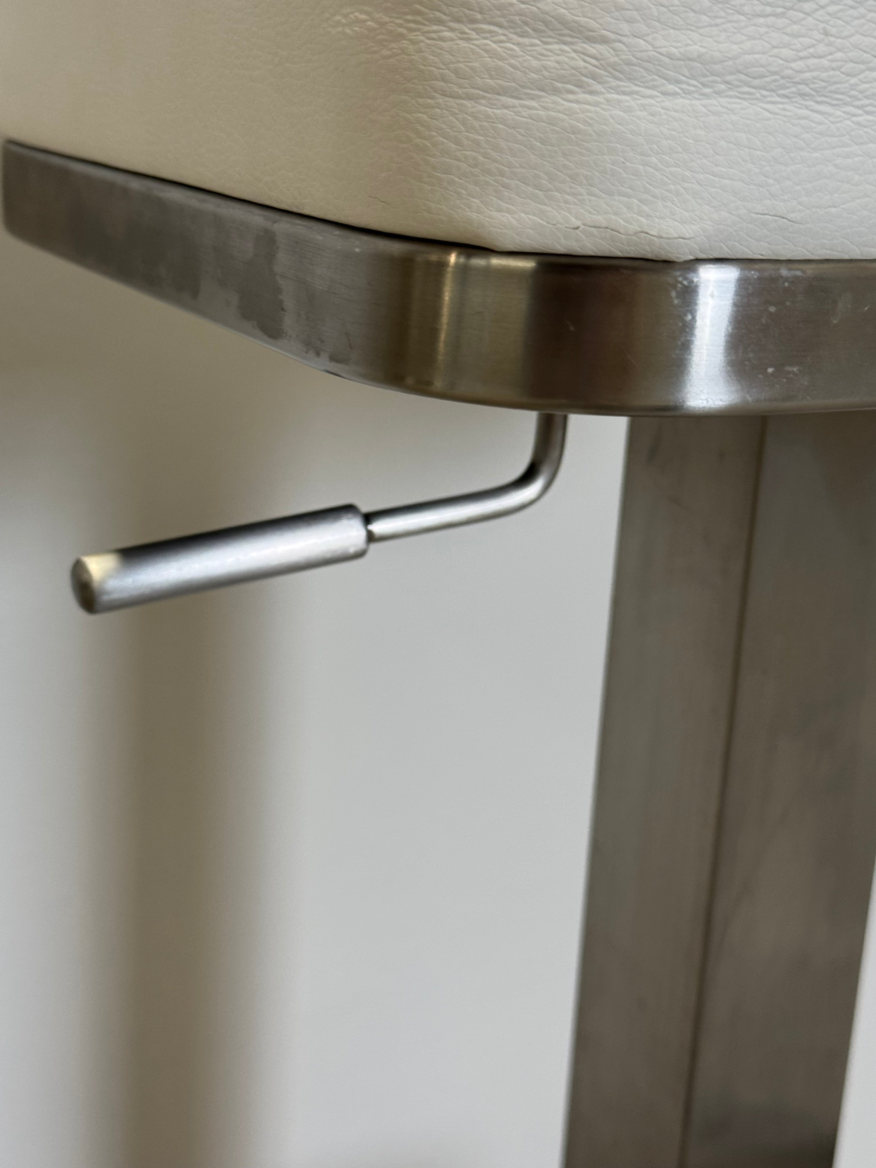 Modern Steel Adjustable Stool