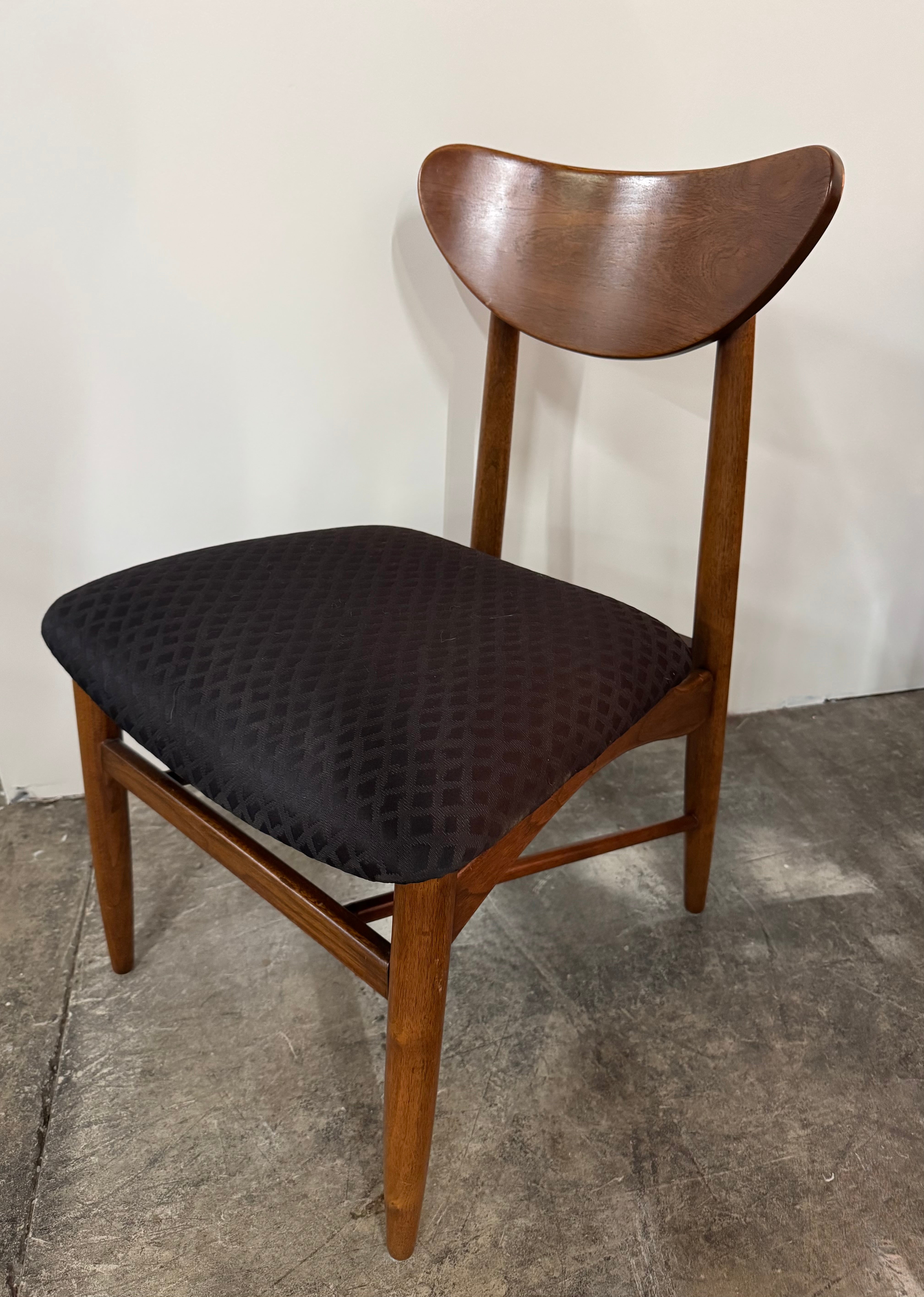 Vintage MCM Teak Dining Table & 4 Chairs