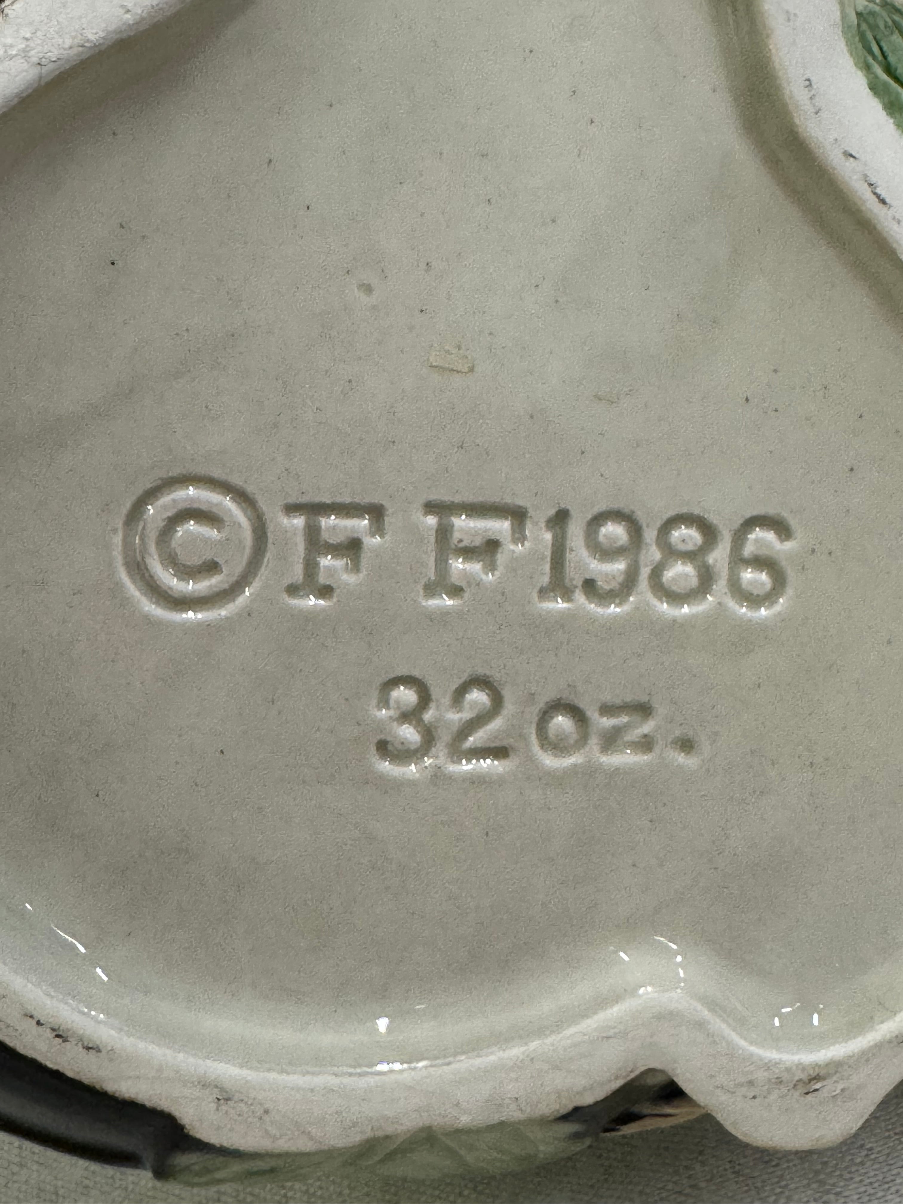 Vintage FITZ & FLOYD 'Rainforest Monkey' Teapot