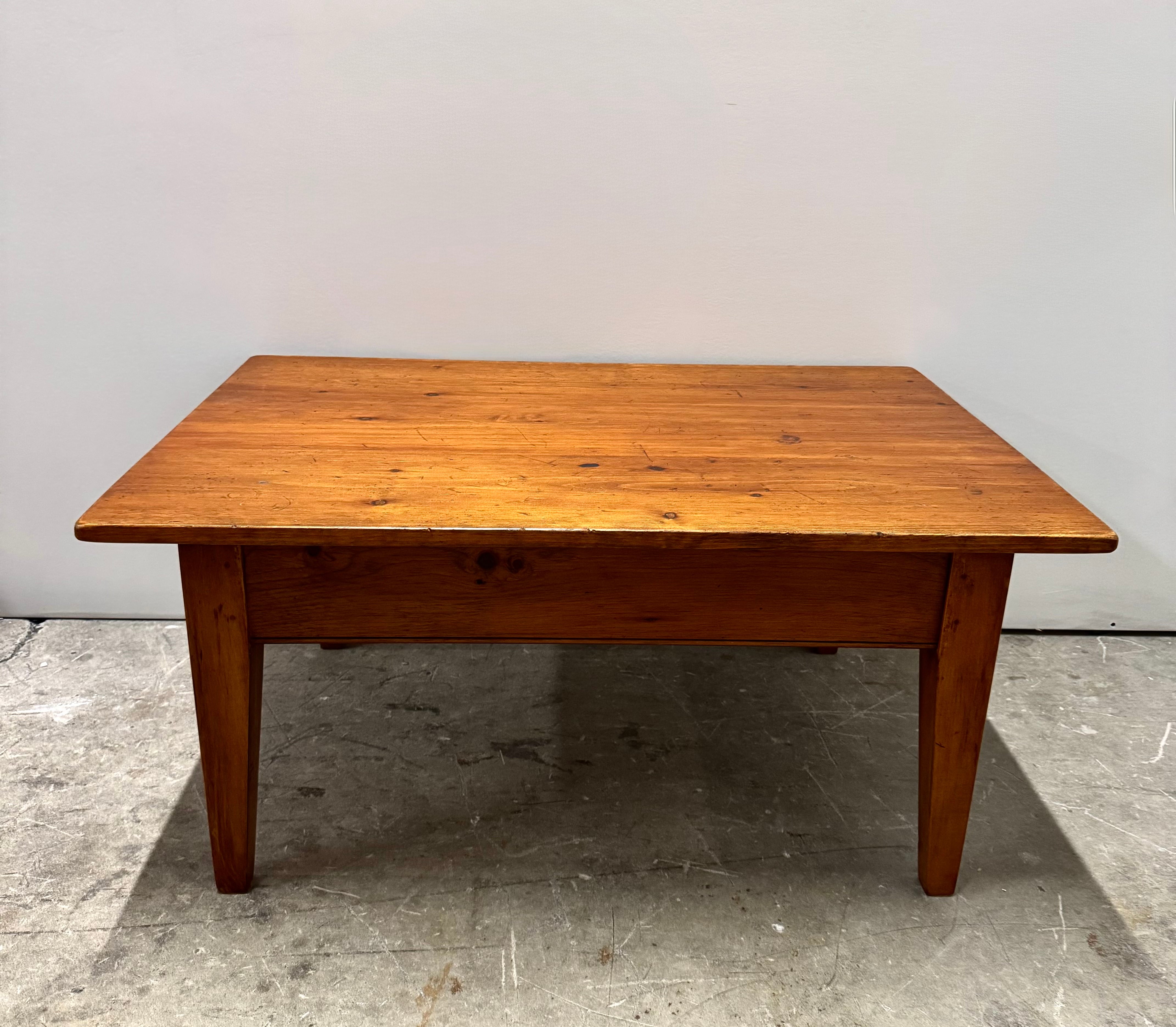 Knotty Pine Coffee Table