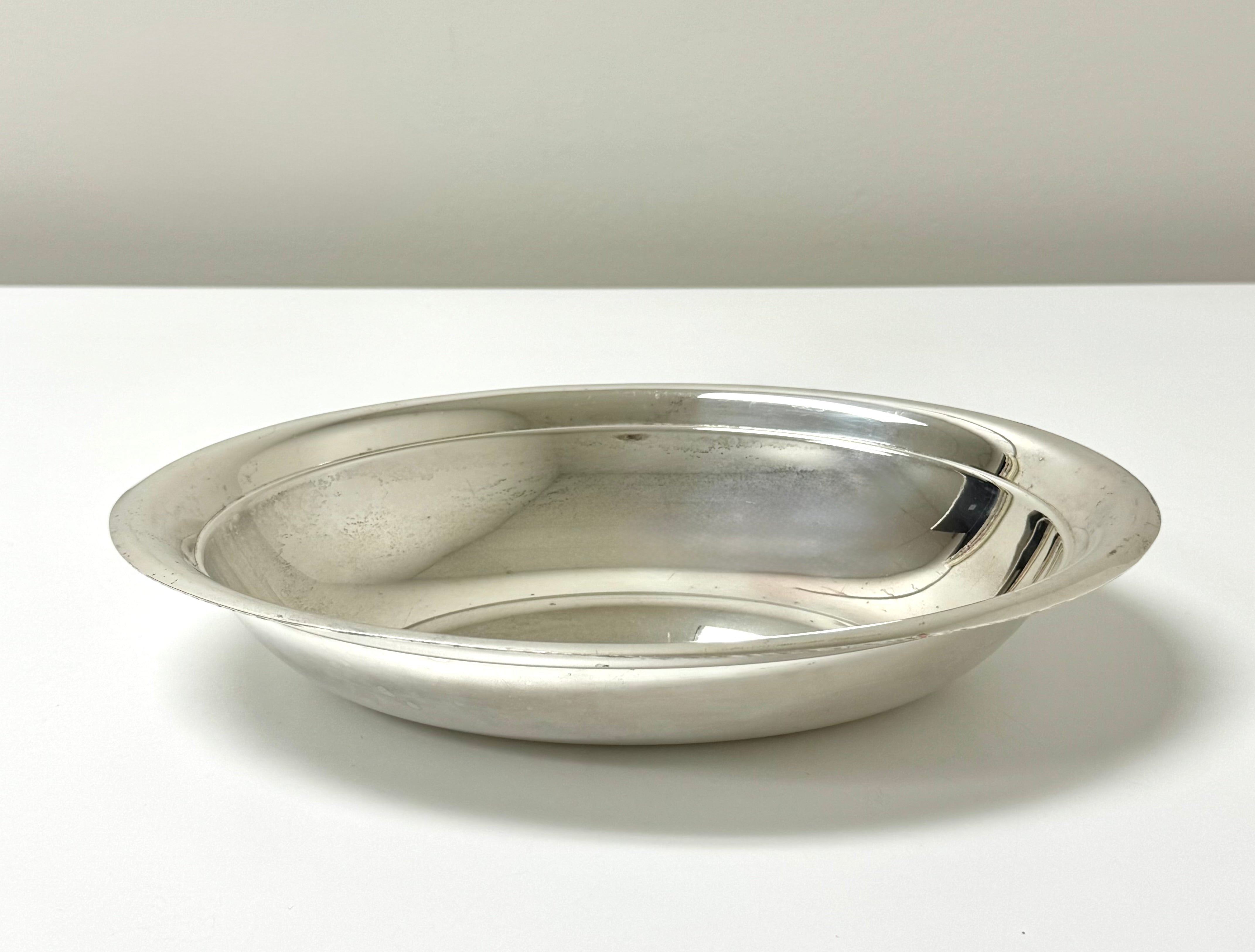 Vintage Silverplate Oval Bowl