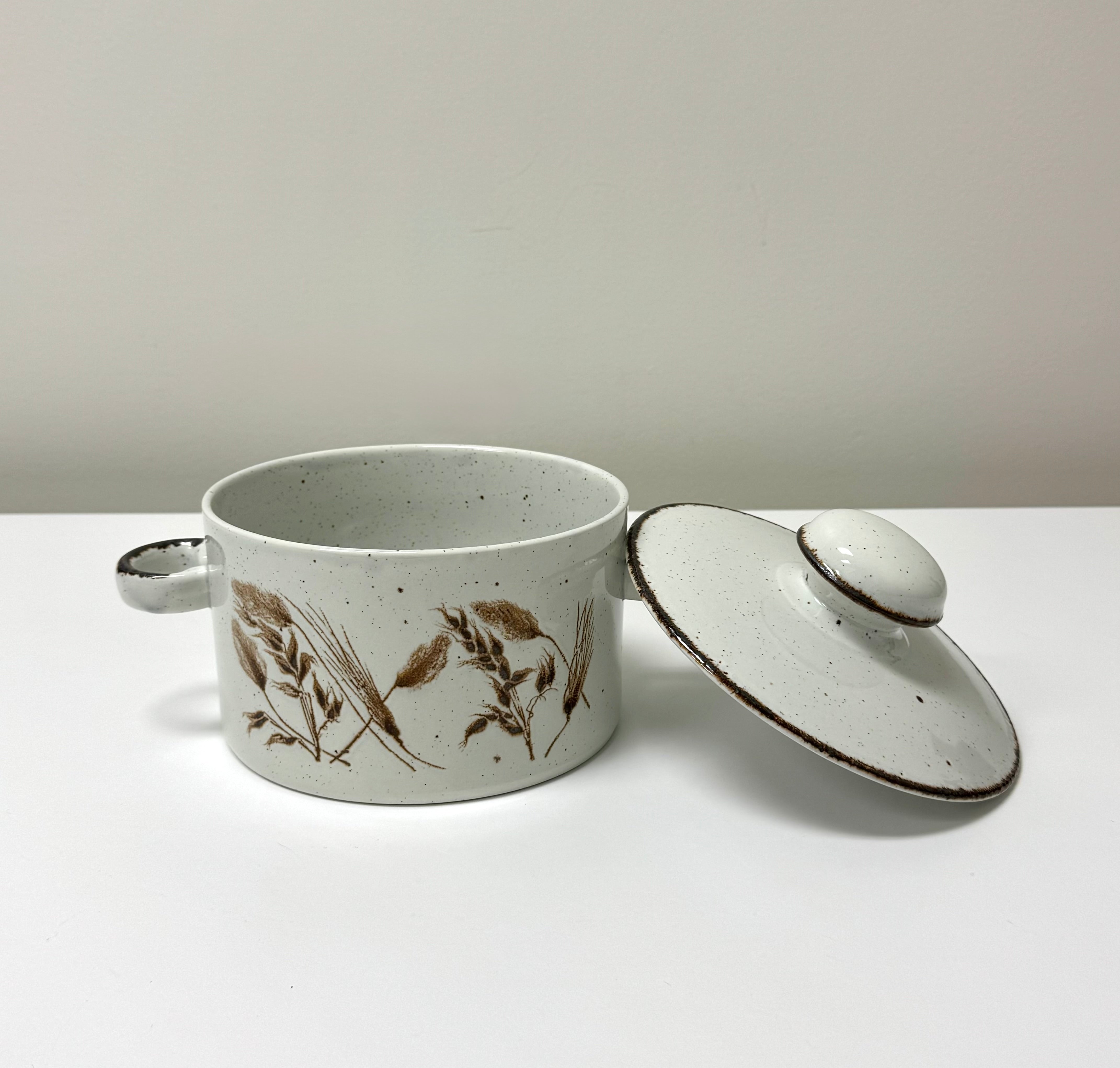 Vintage MIDWINTER 'Wild Oats' Stoneware Casserole