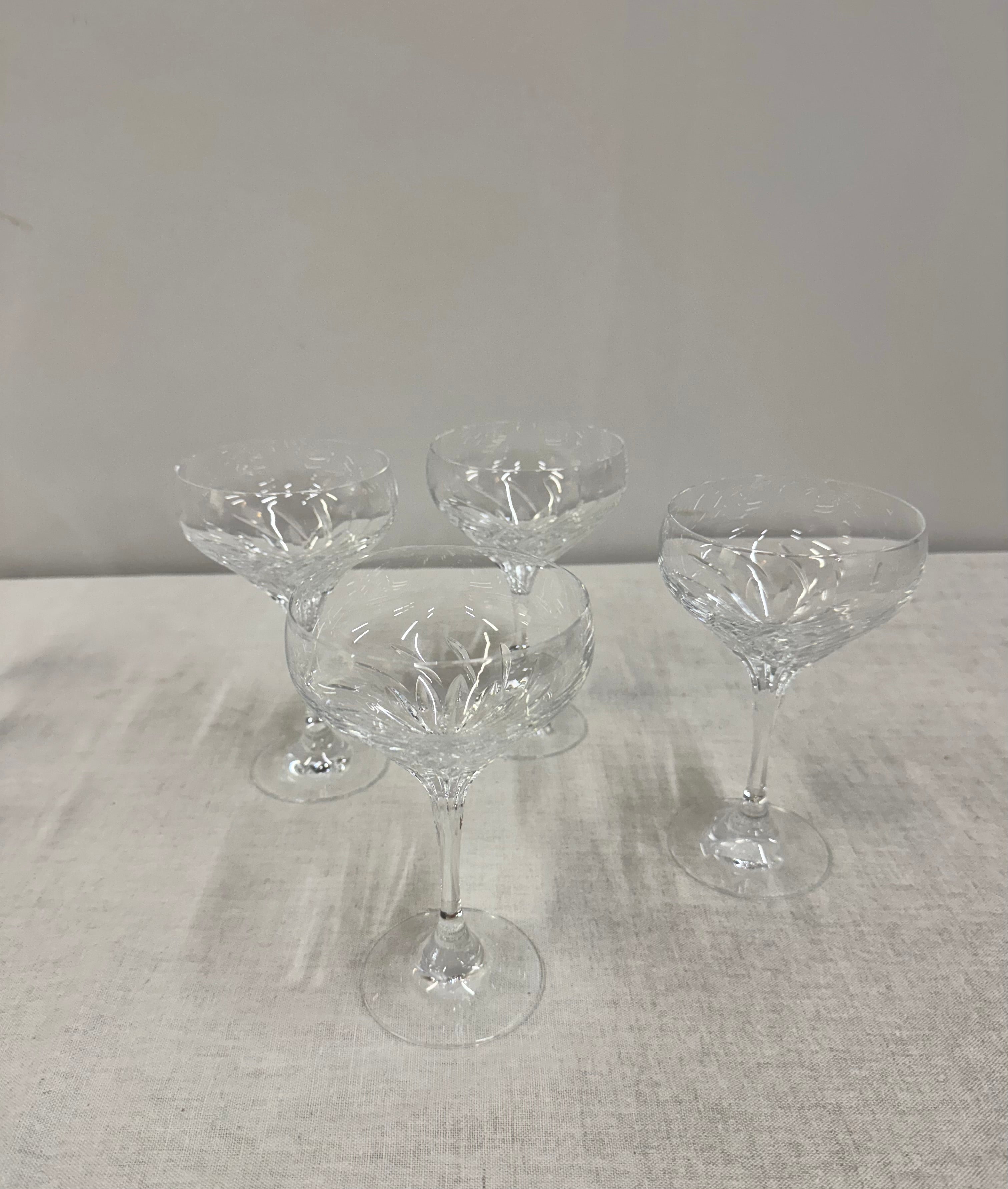 SCHOTT-ZWIESEL 'Carousel' Crystal Champagne Set of 4