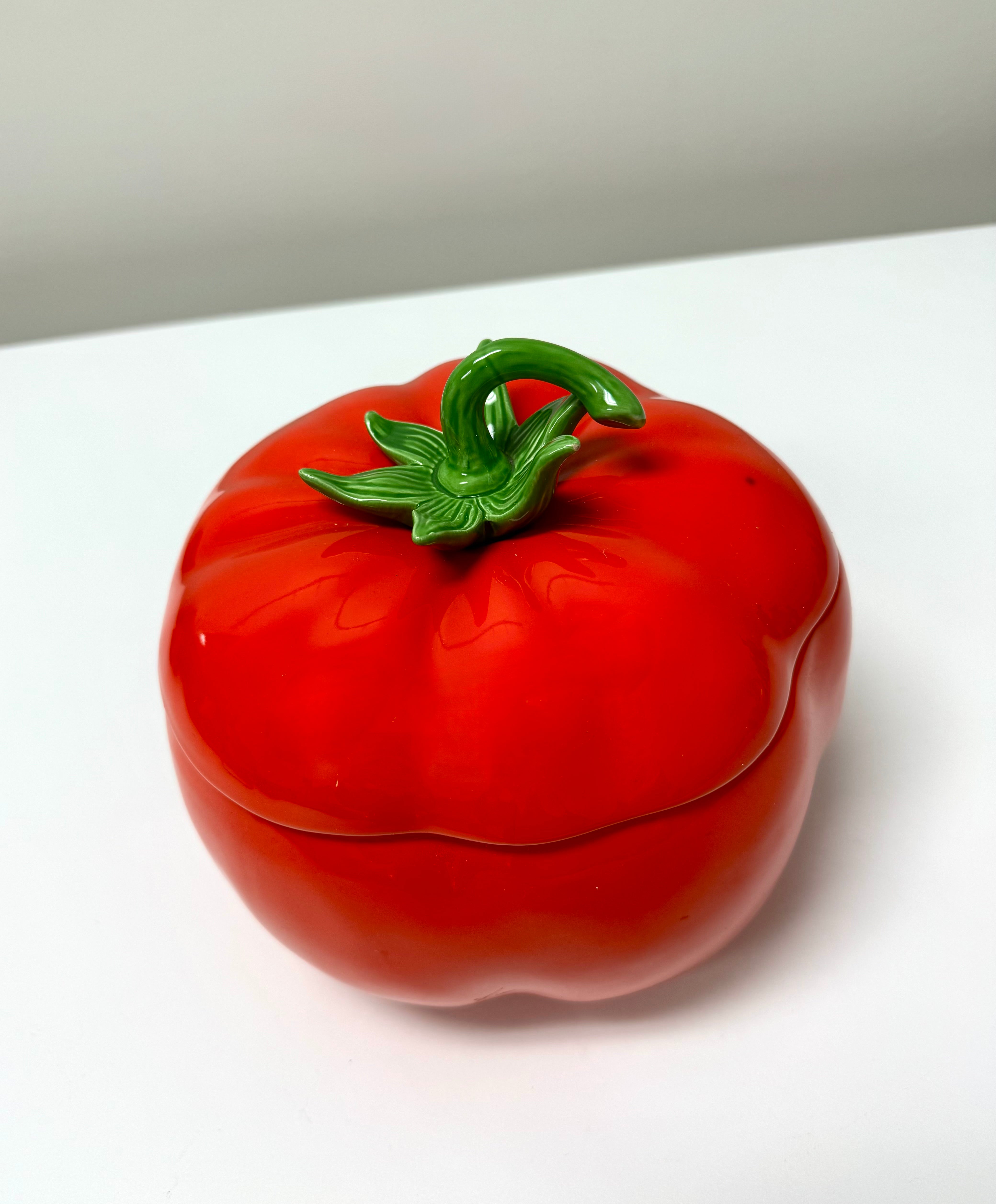 Vintage Tomato Lidded Jar
