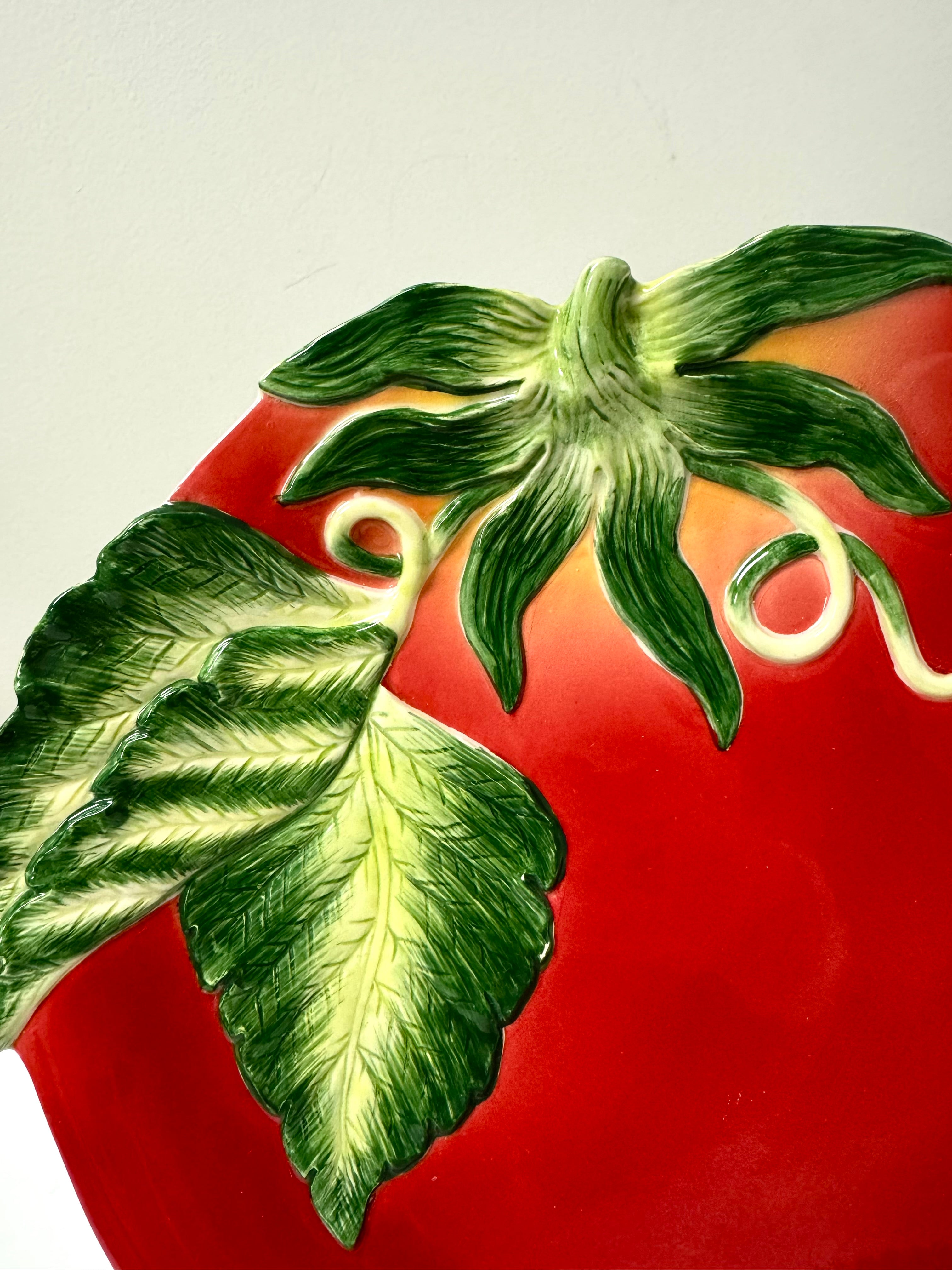 Vintage FITZ & FLOYD 'Le Marche' Canape Plate