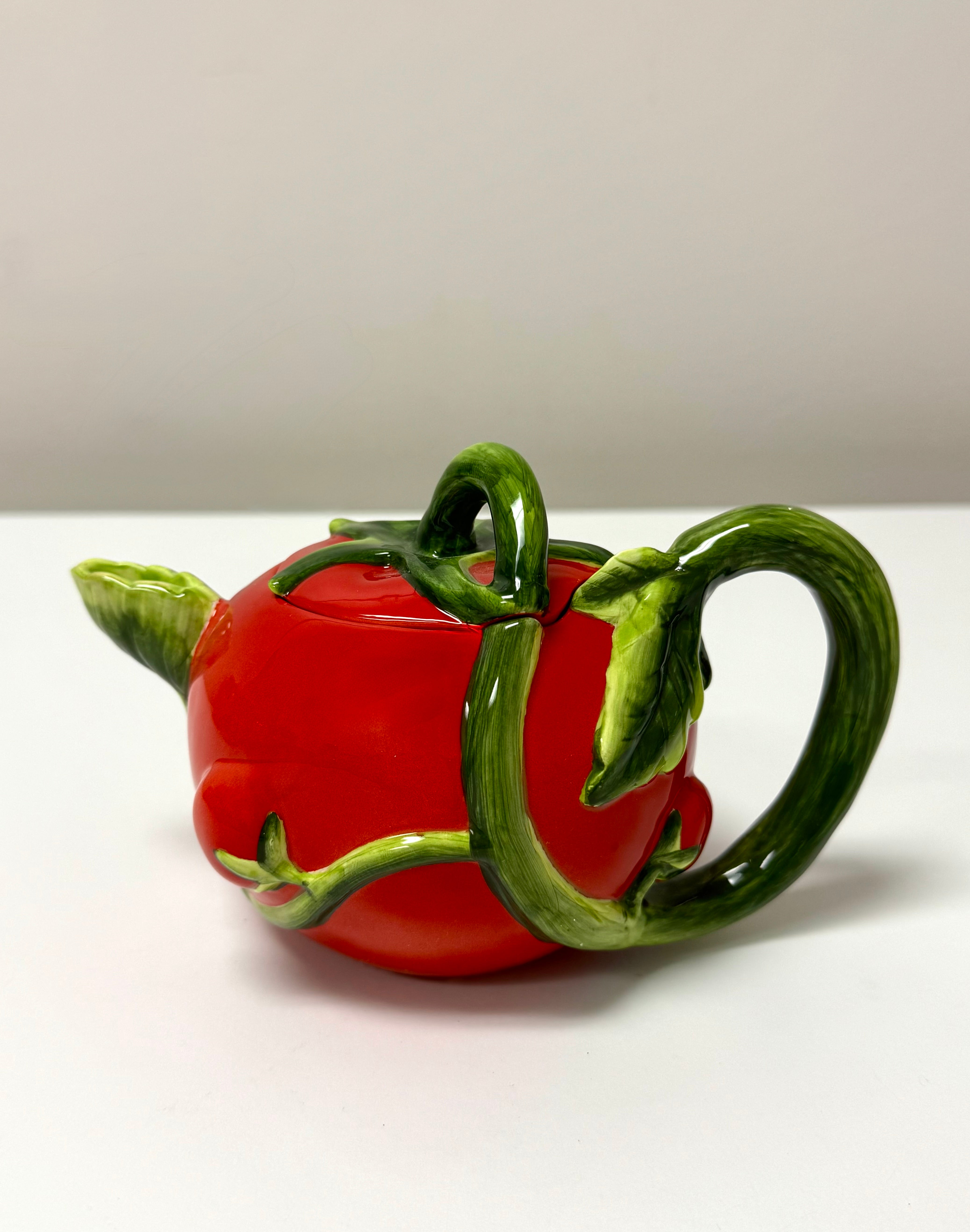 'Tea Party' Small Tomato Teapot