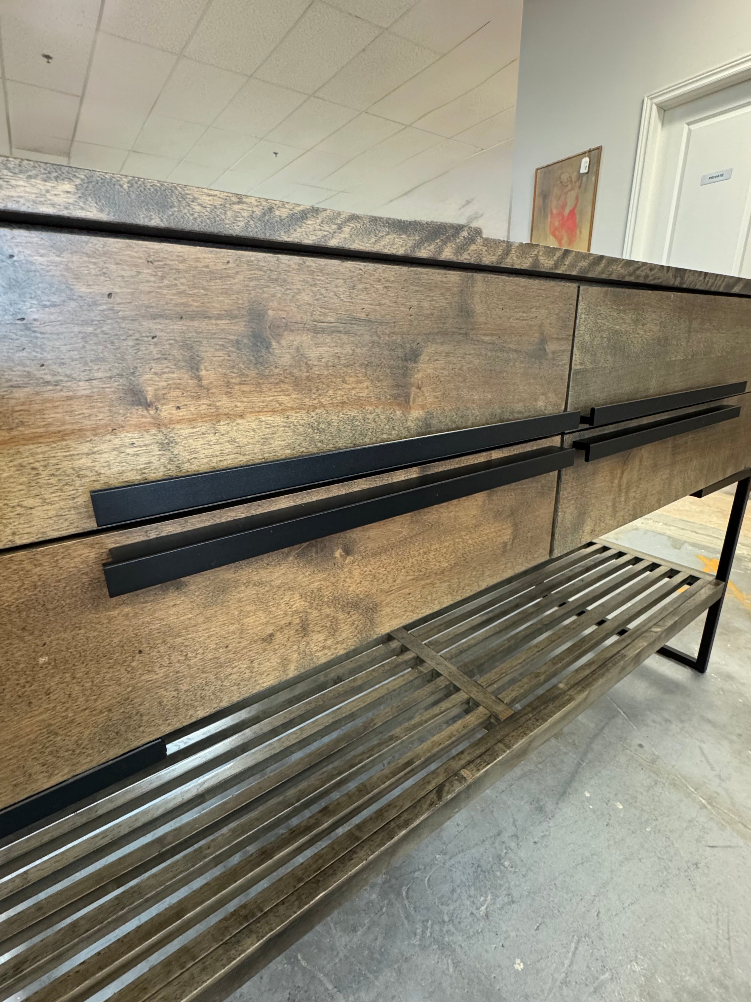 Industrial Buffet Console