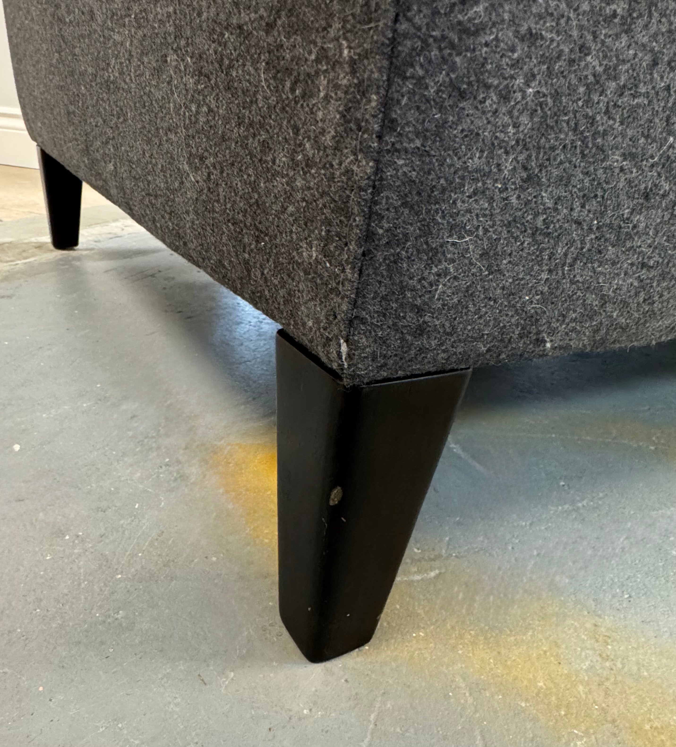 EQ3 'Salema' Steel Gray 88" Sofa