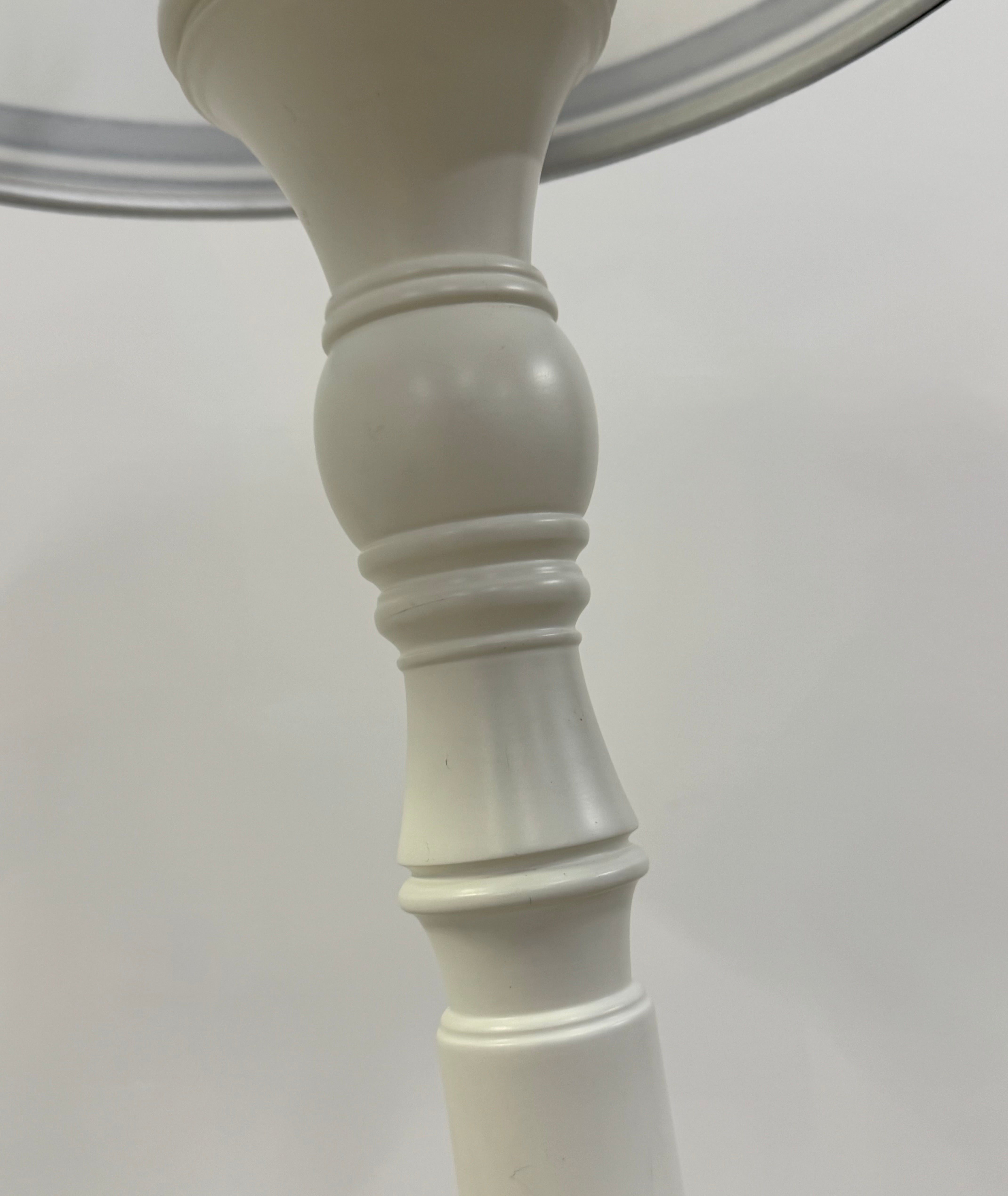 White Columnar Floor Lamp