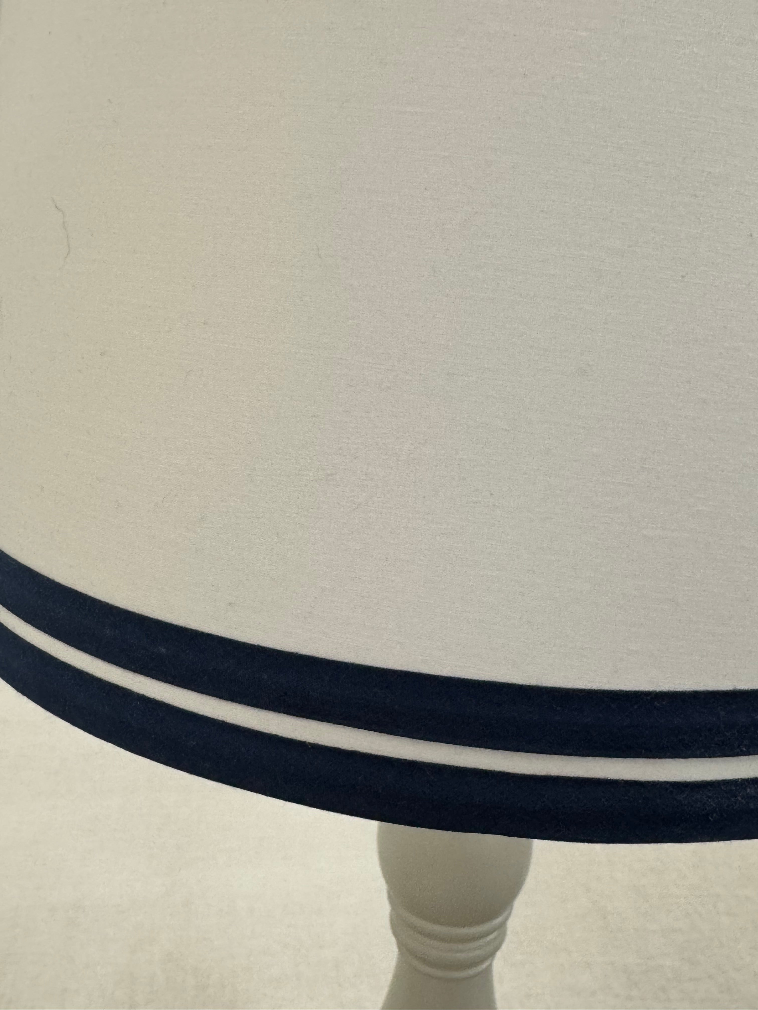 White Columnar Floor Lamp