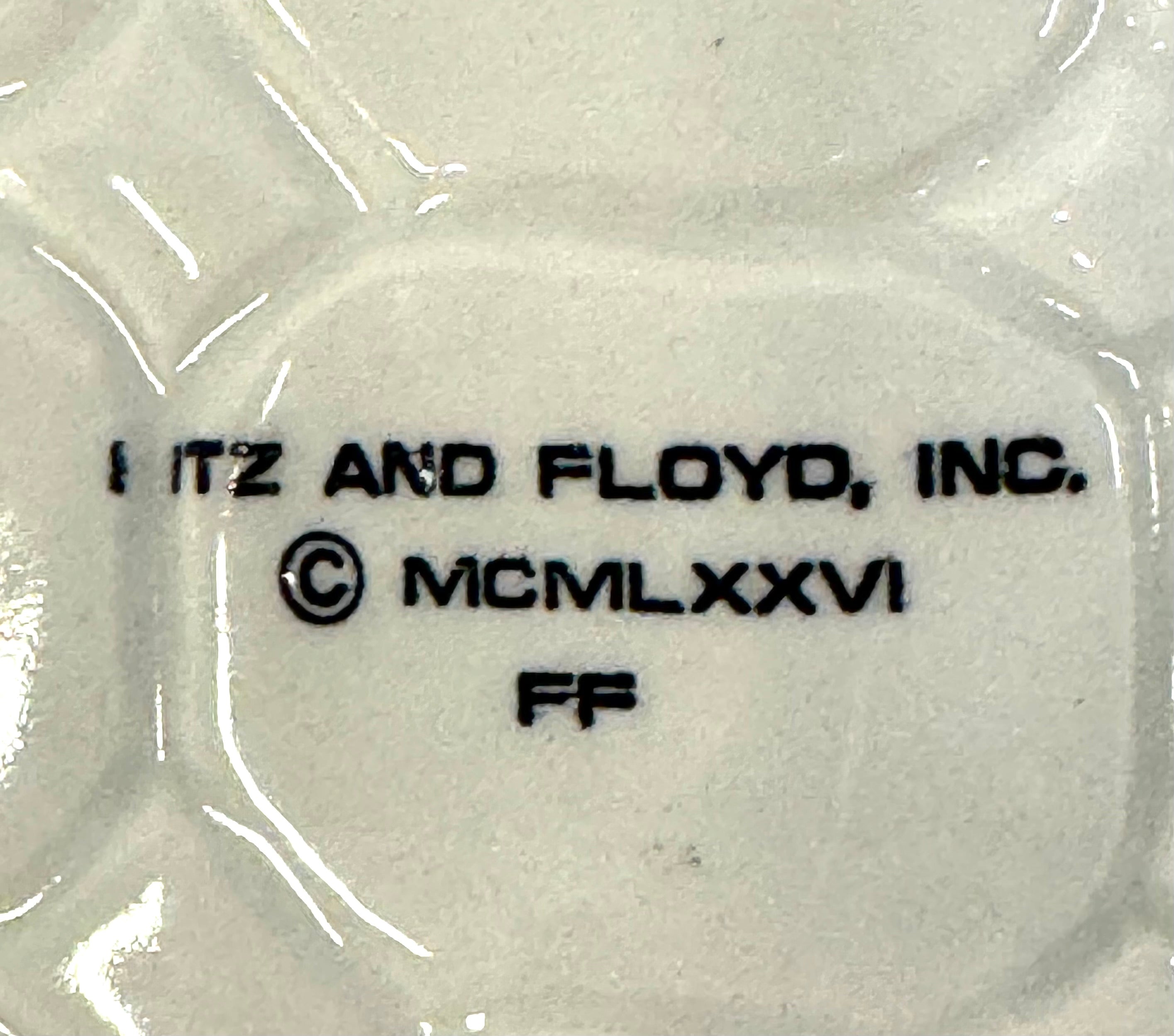 Vintage FITZ & FLOYD Small Turtle Planter