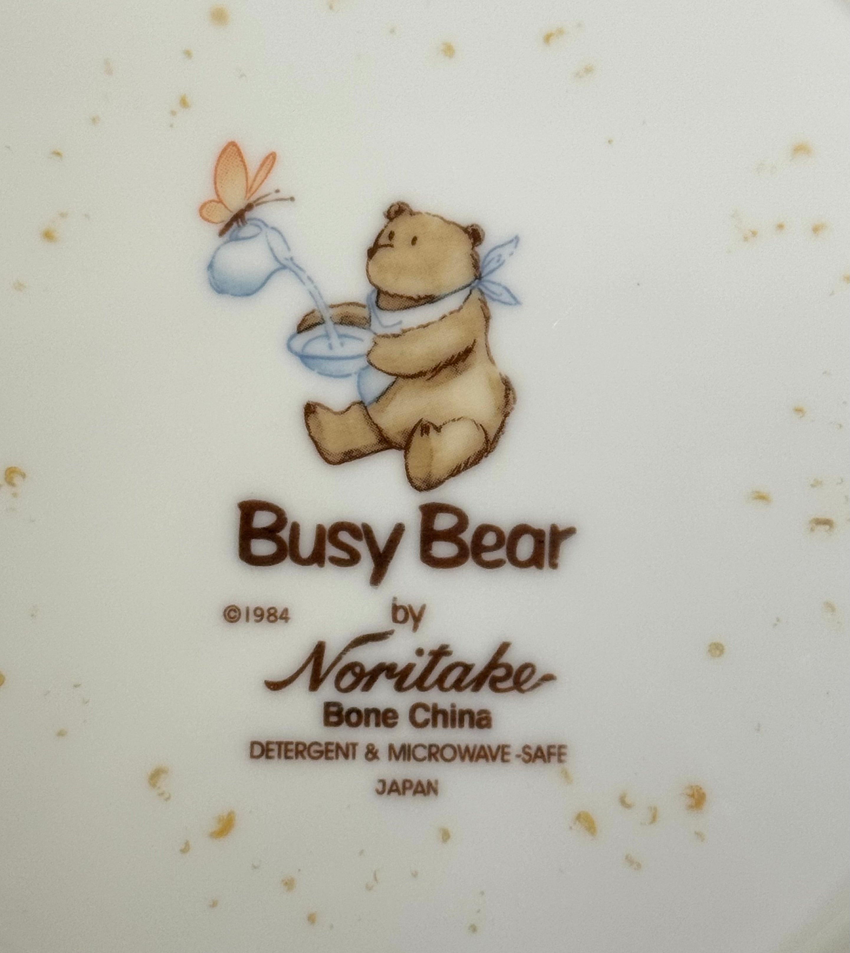 Vintage NORITAKE 'Baby Bear' Child's Lunch Set