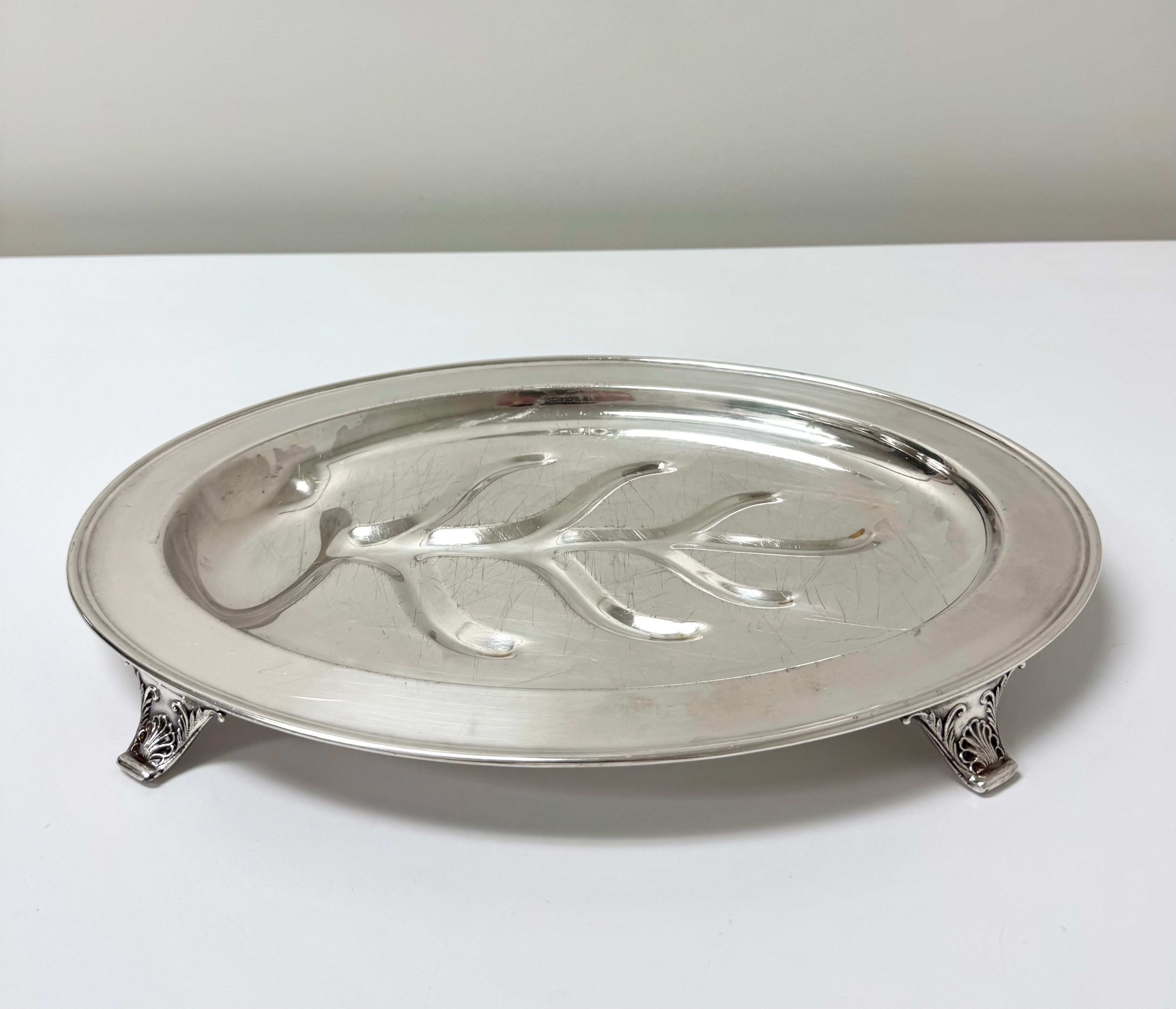 Vintage Silverplate Meat Platter