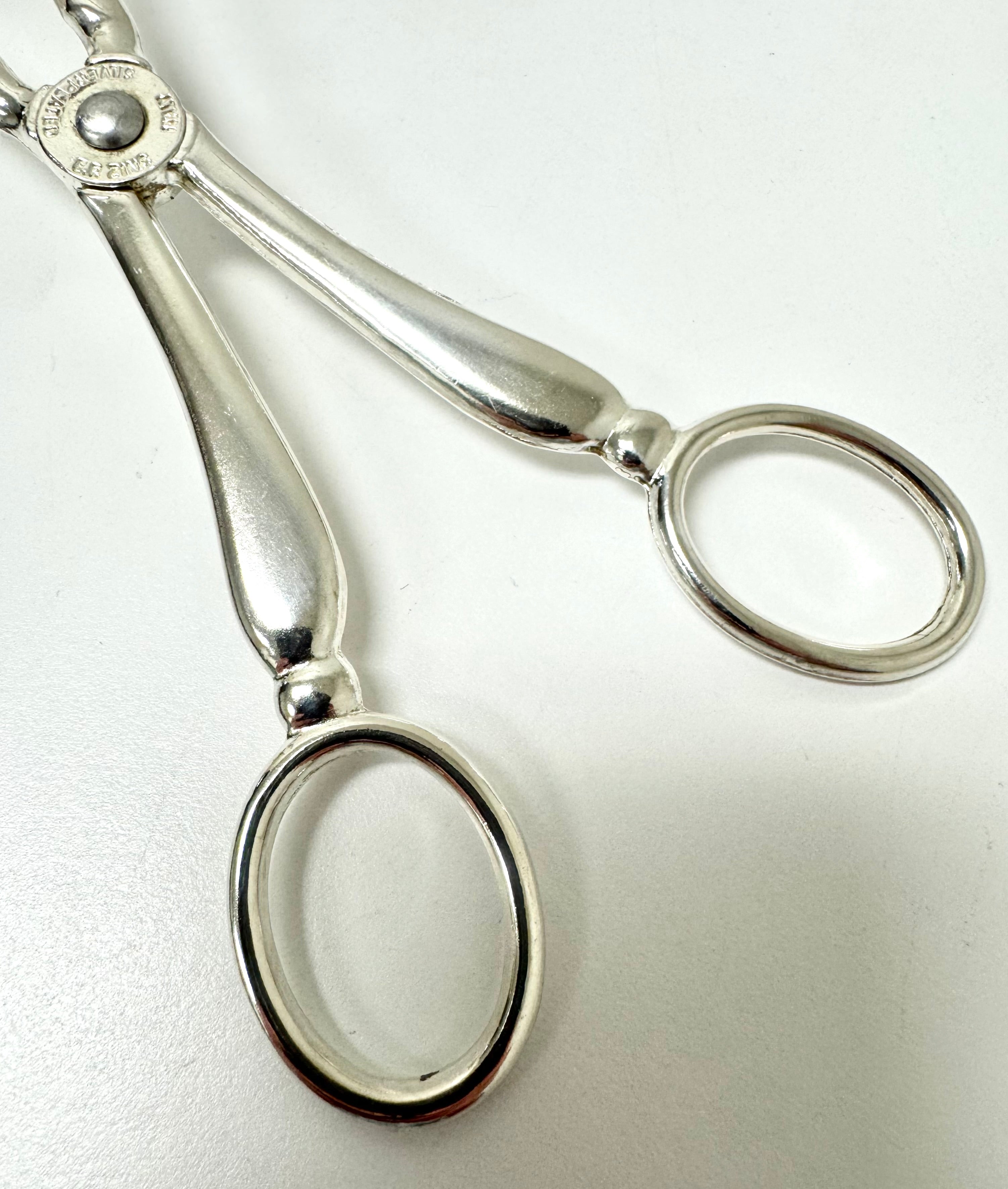 Vintage Silverplate Serving Tongs