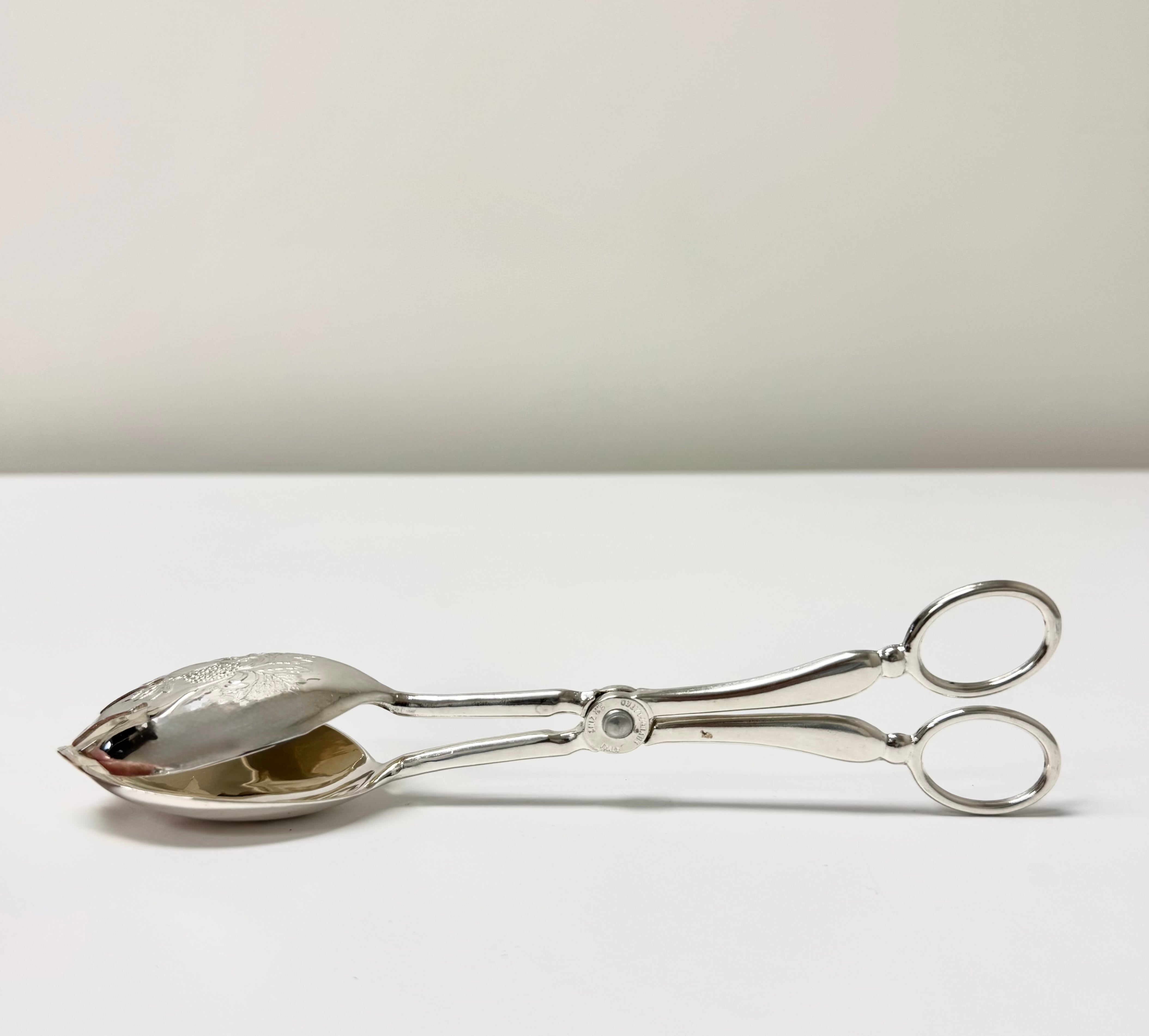 Vintage Silverplate Serving Tongs