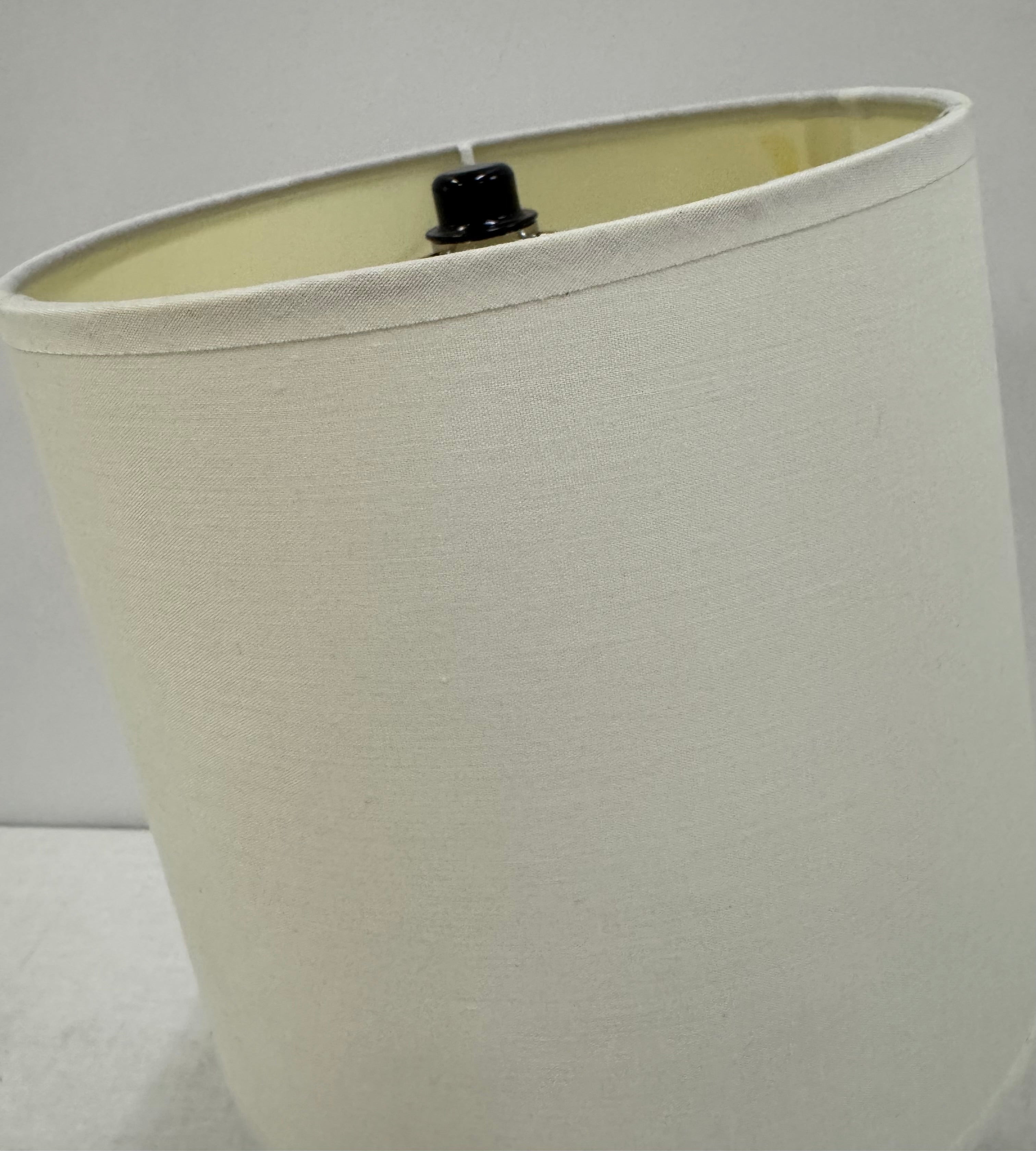 Silver Glass Ball Lamp