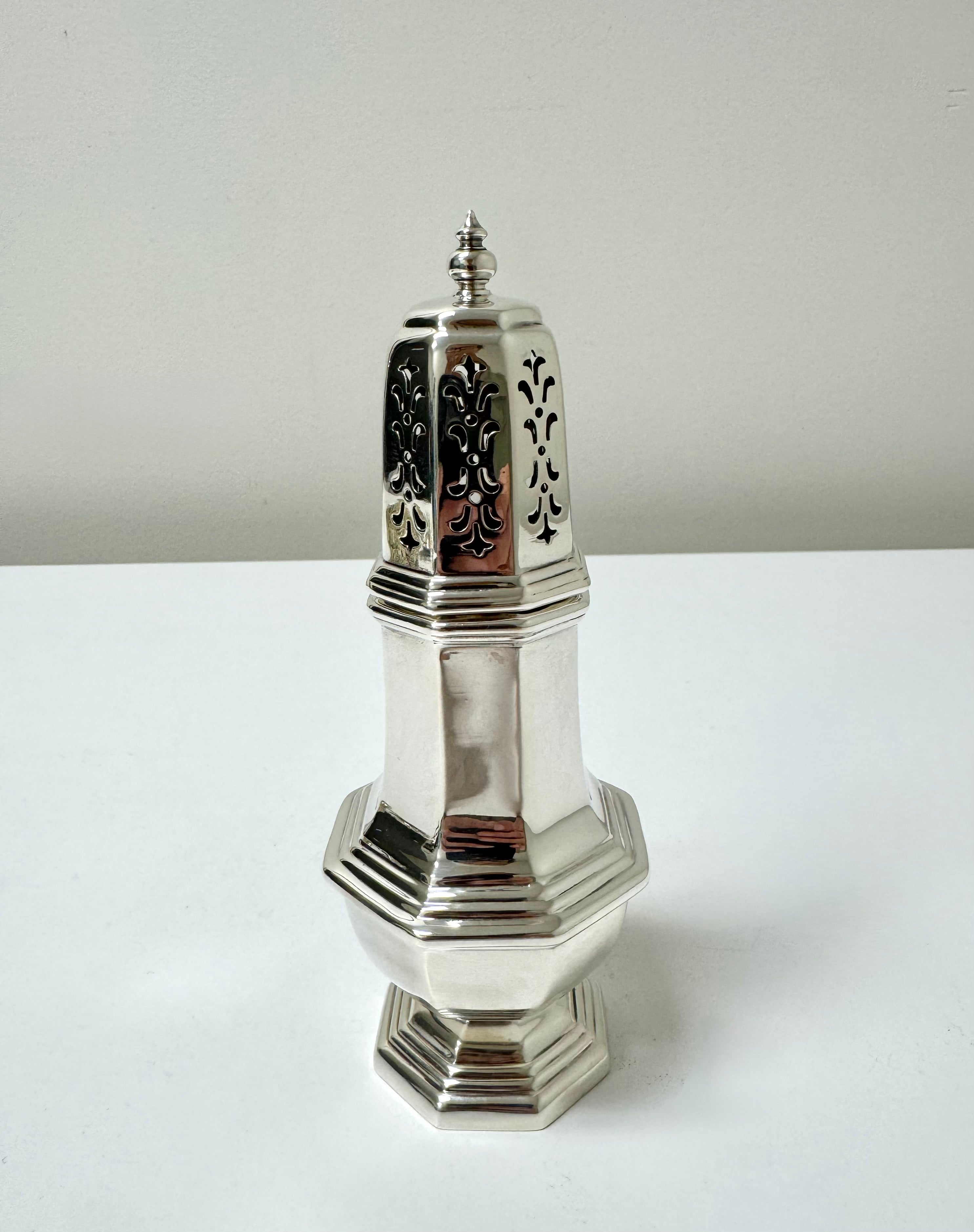 Vintage Georgian Silverplate Shaker