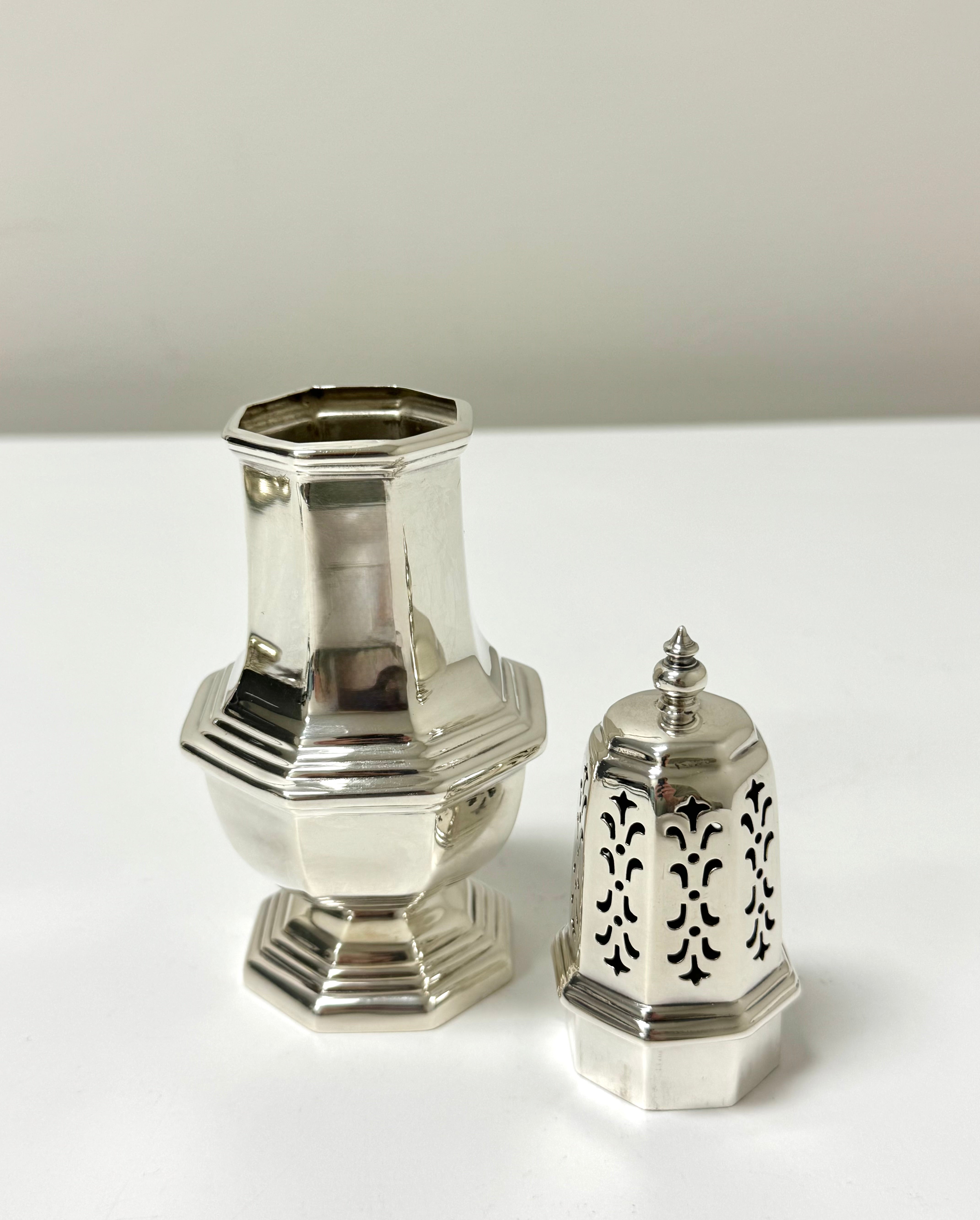 Vintage Georgian Silverplate Shaker
