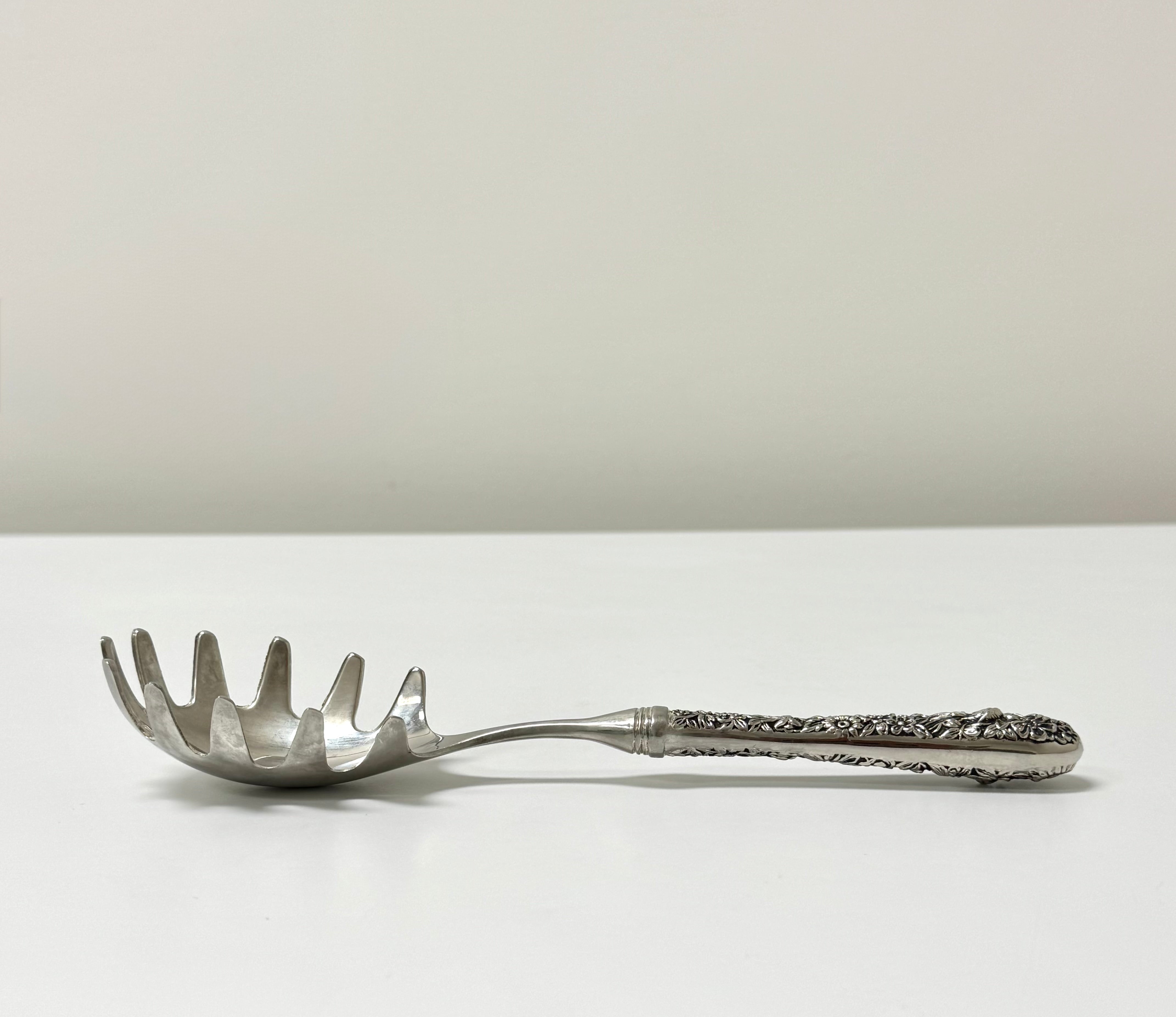 Vintage GODINGER Silverplate Pasta Server