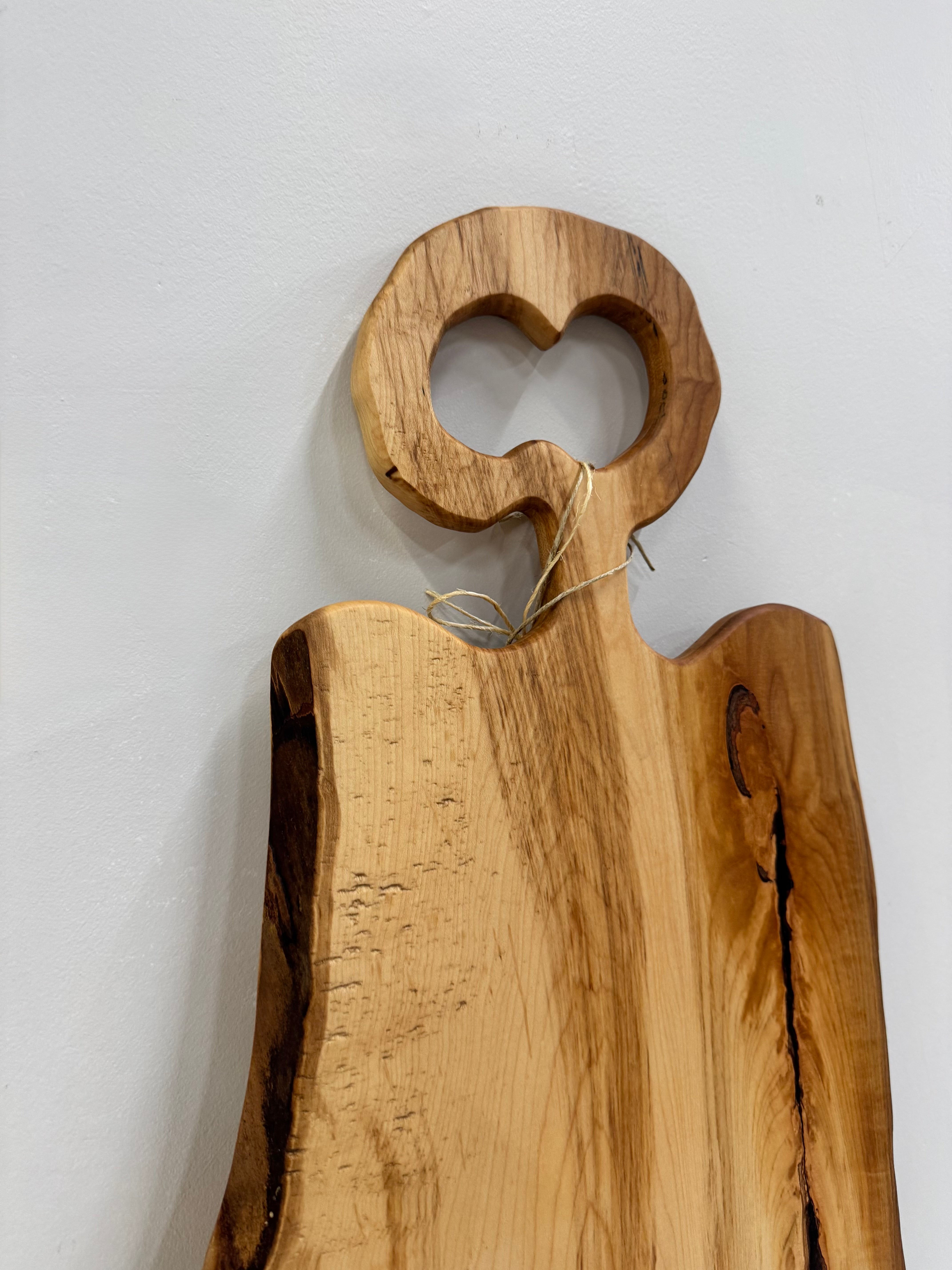 NEW! Solid Maple Live Edge 36" Charcuterie Board